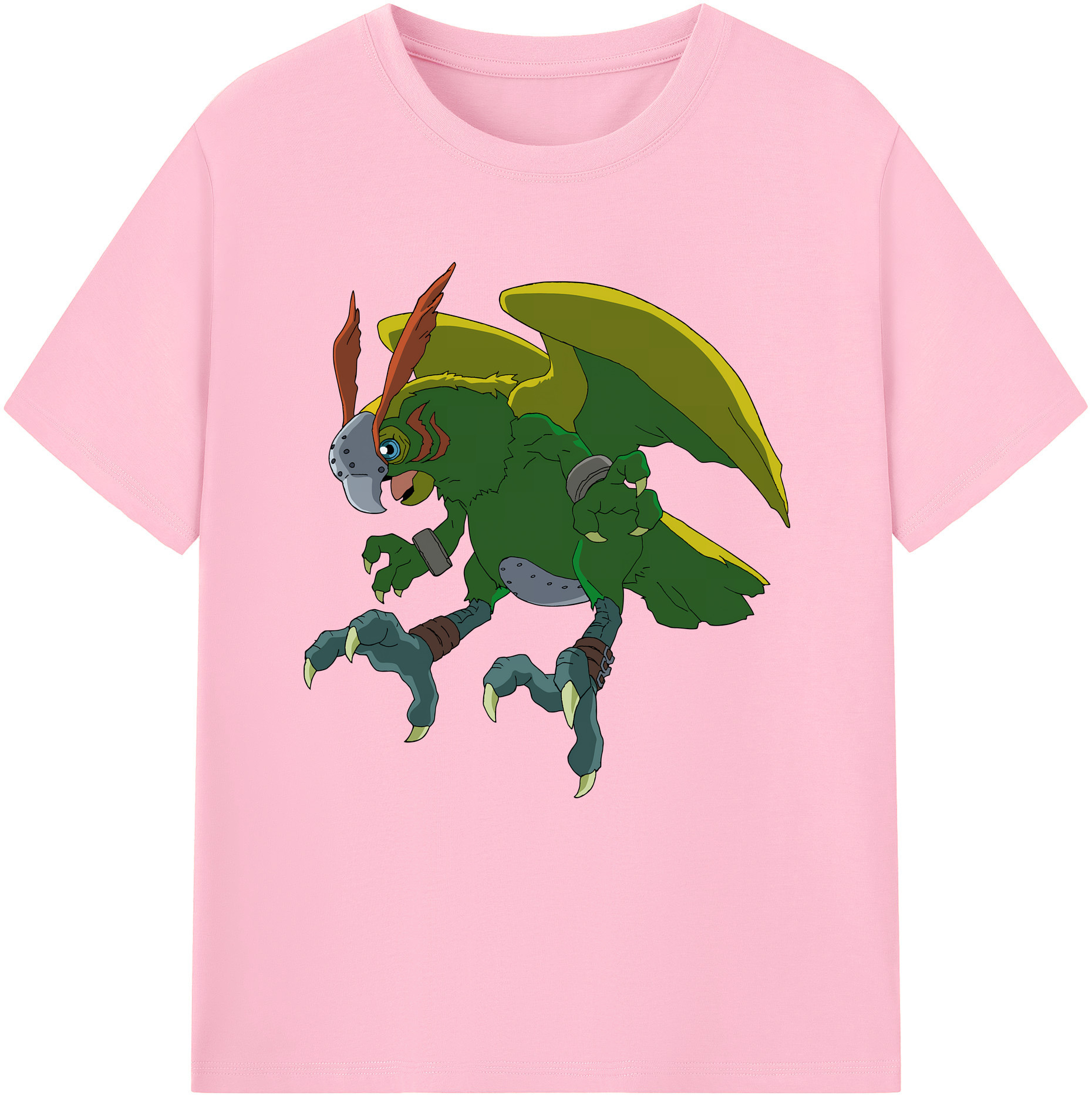 （画像用） Digimon デジタルモンスター/デジモン 綿100％半袖Tシャツ（フロントプリント）