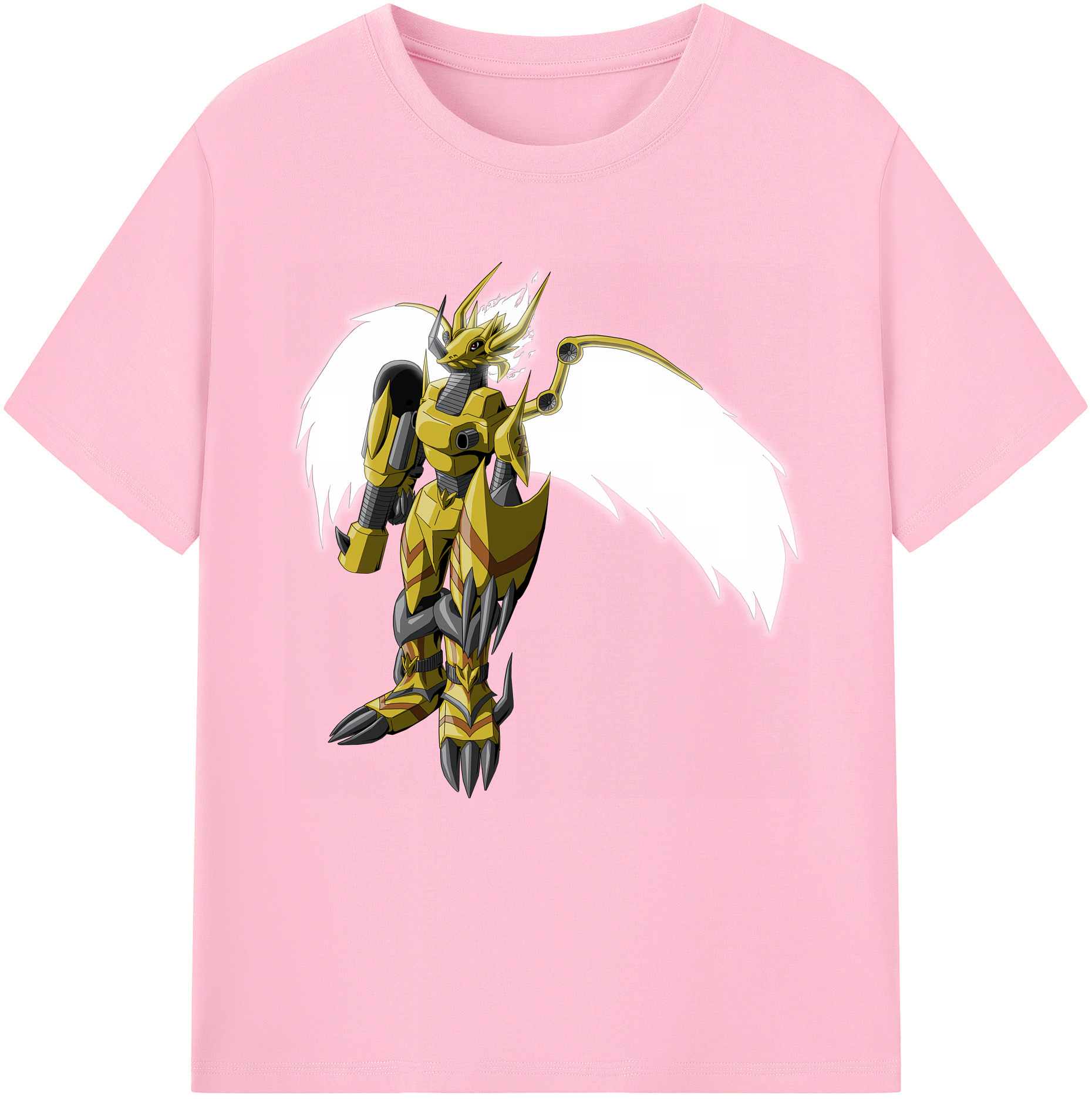 （画像用） Digimon デジタルモンスター/デジモン 綿100％半袖Tシャツ（フロントプリント）