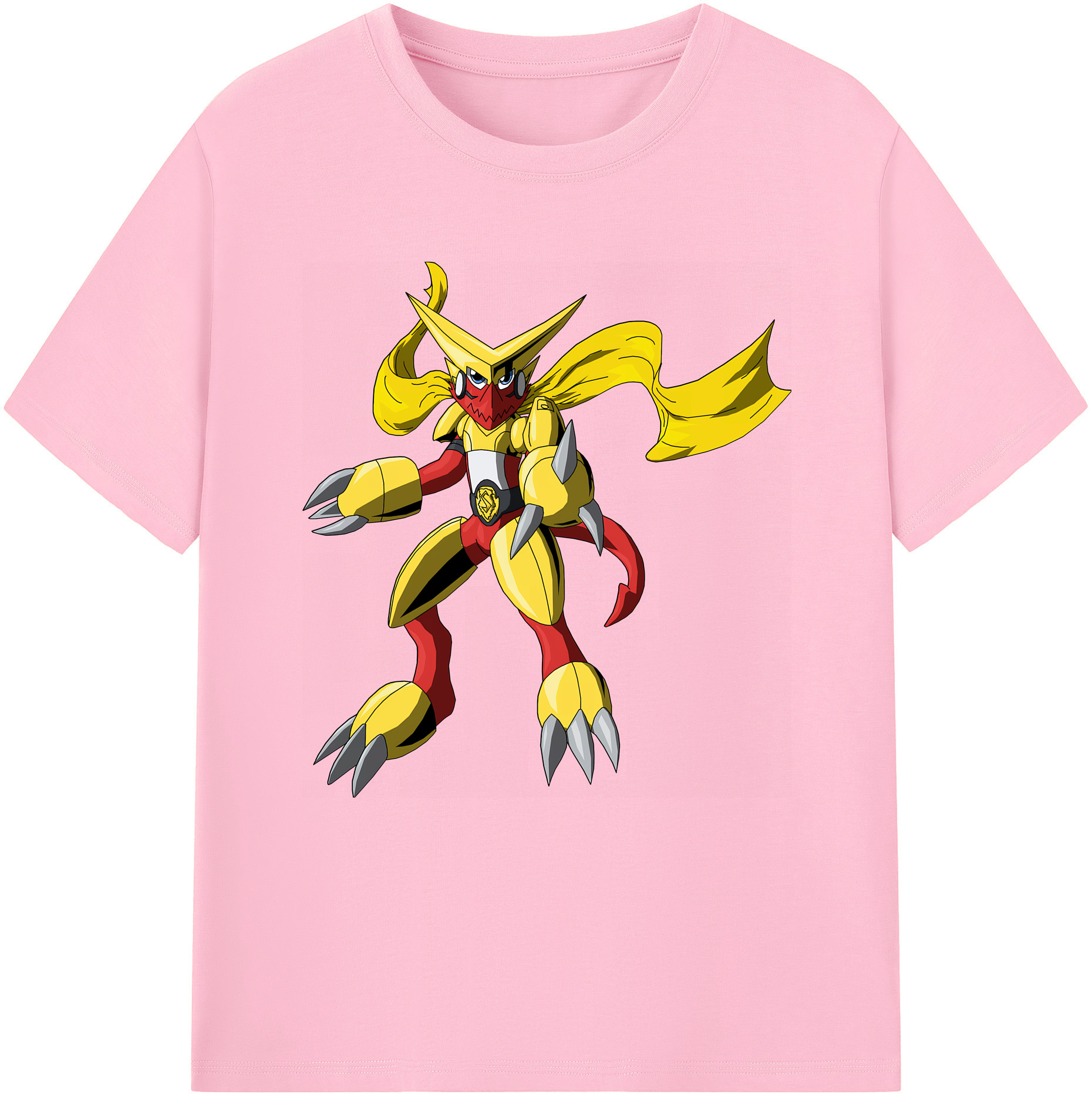 （画像用） Digimon デジタルモンスター/デジモン 綿100％半袖Tシャツ（フロントプリント）