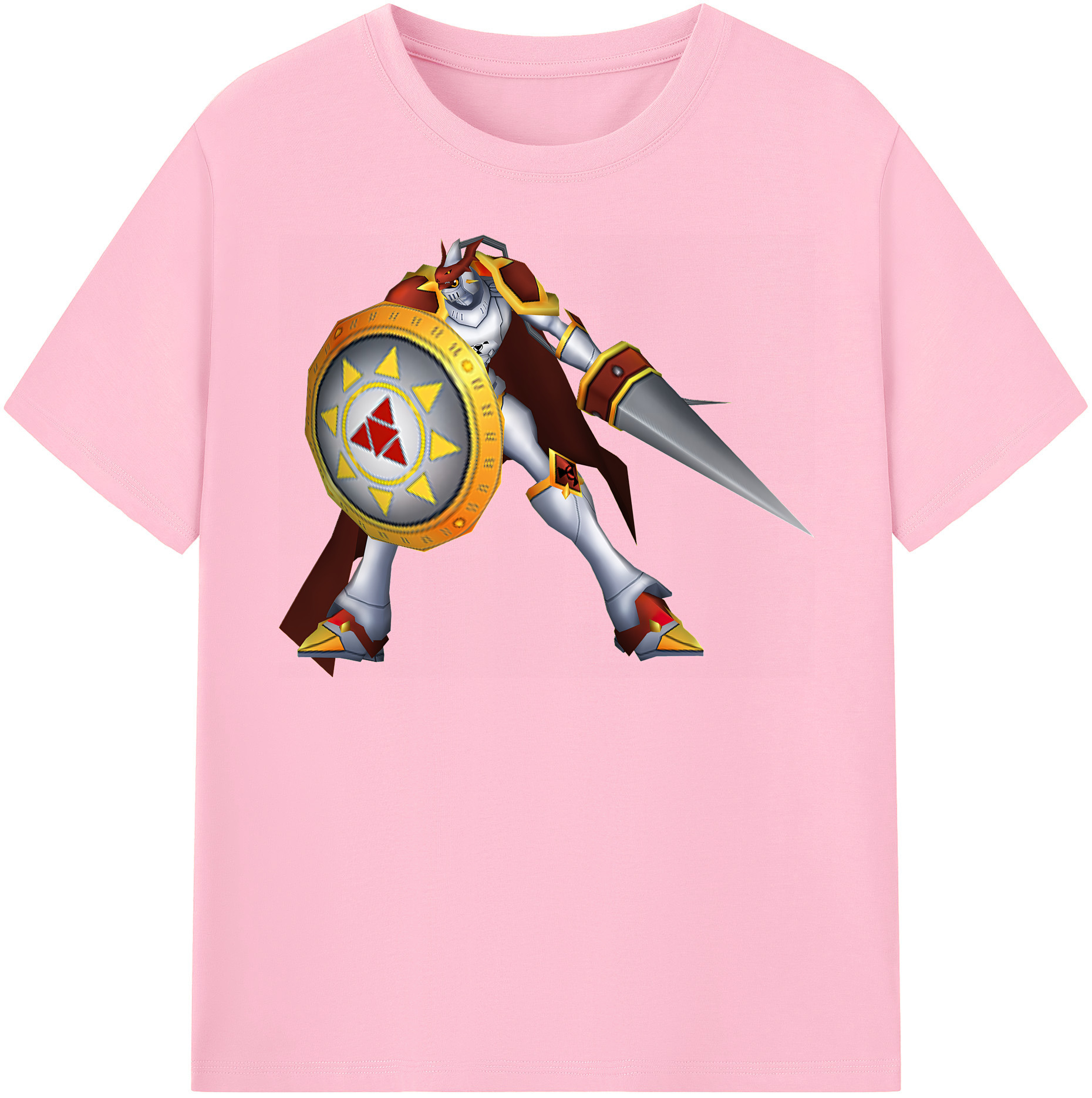 （画像用） Digimon デジタルモンスター/デジモン 綿100％半袖Tシャツ（フロントプリント）