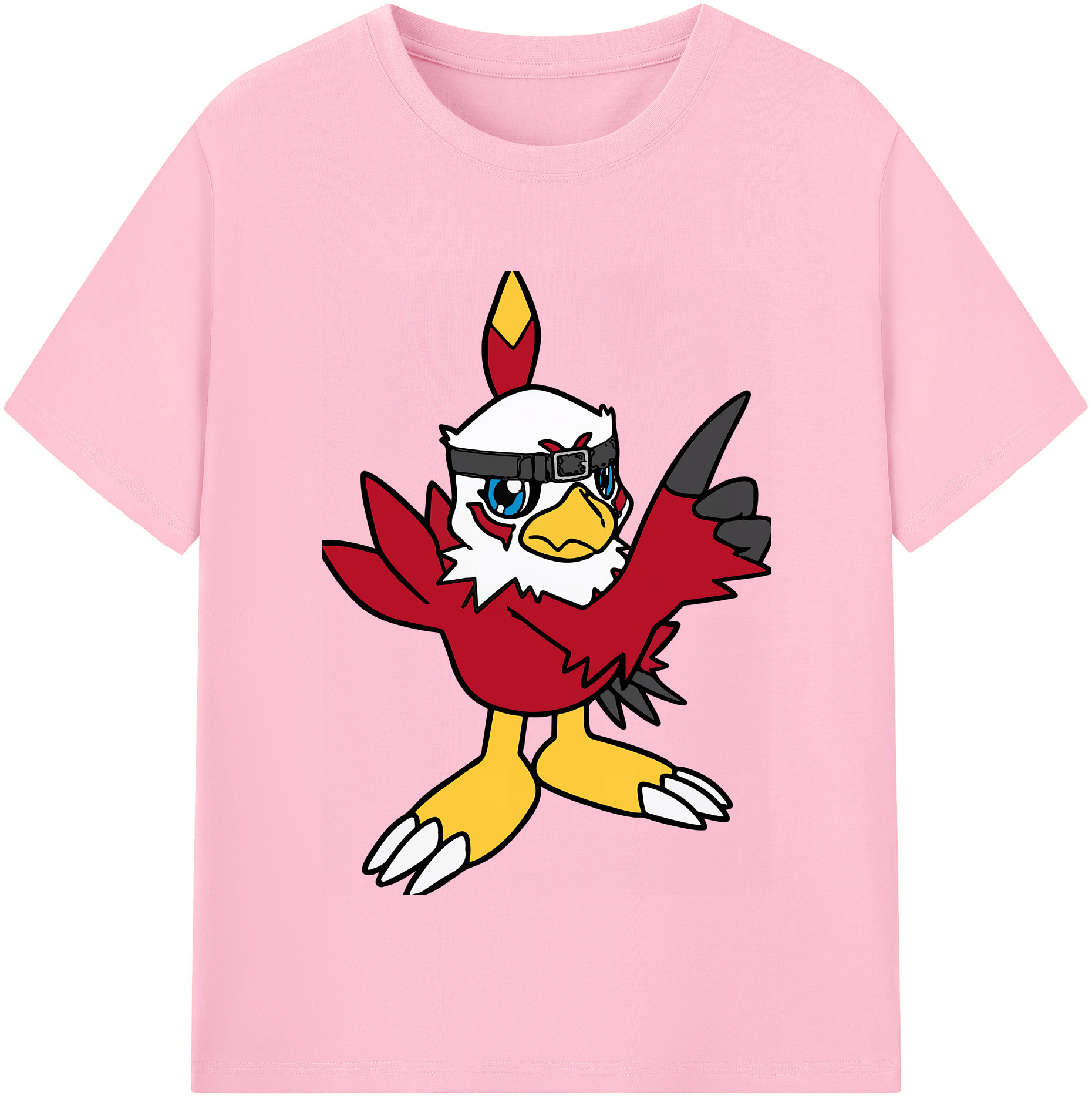 （画像用） Digimon デジタルモンスター/デジモン 綿100％半袖Tシャツ（フロントプリント）