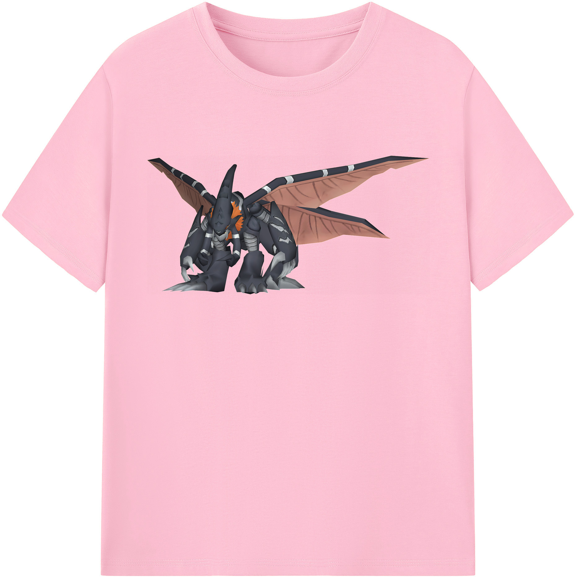 （画像用） Digimon デジタルモンスター/デジモン 綿100％半袖Tシャツ（フロントプリント）