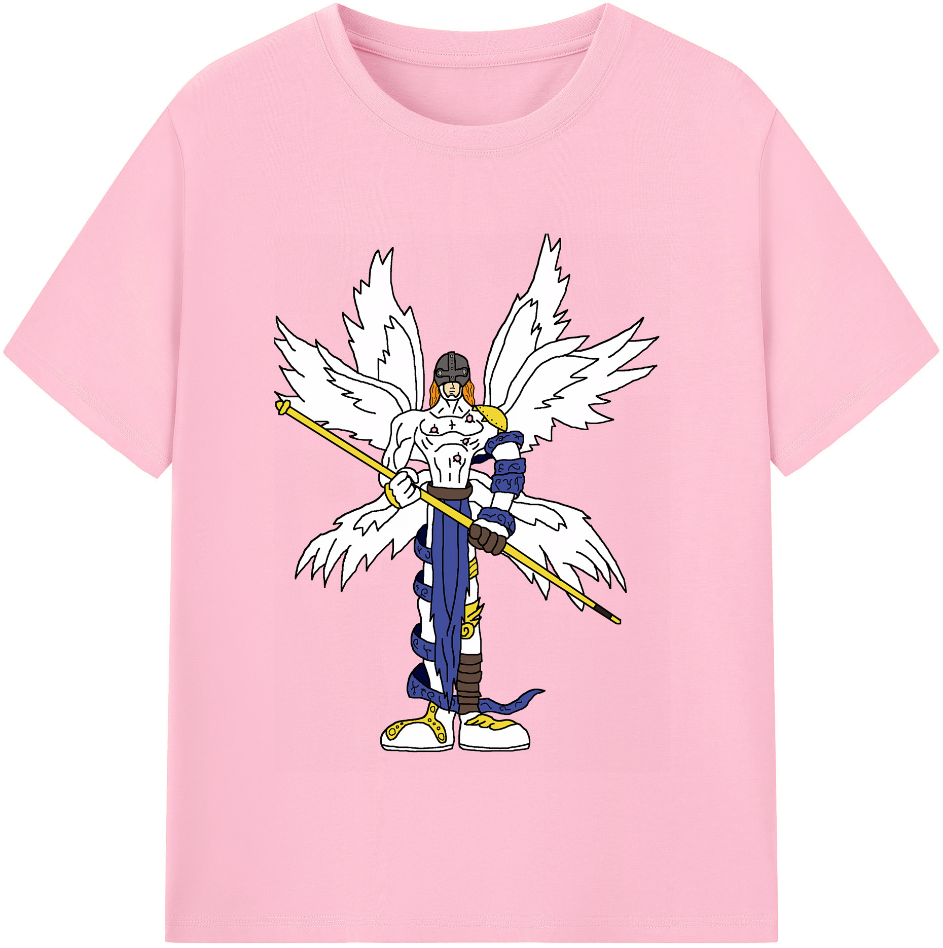 （画像用） Digimon デジタルモンスター/デジモン 綿100％半袖Tシャツ（フロントプリント）