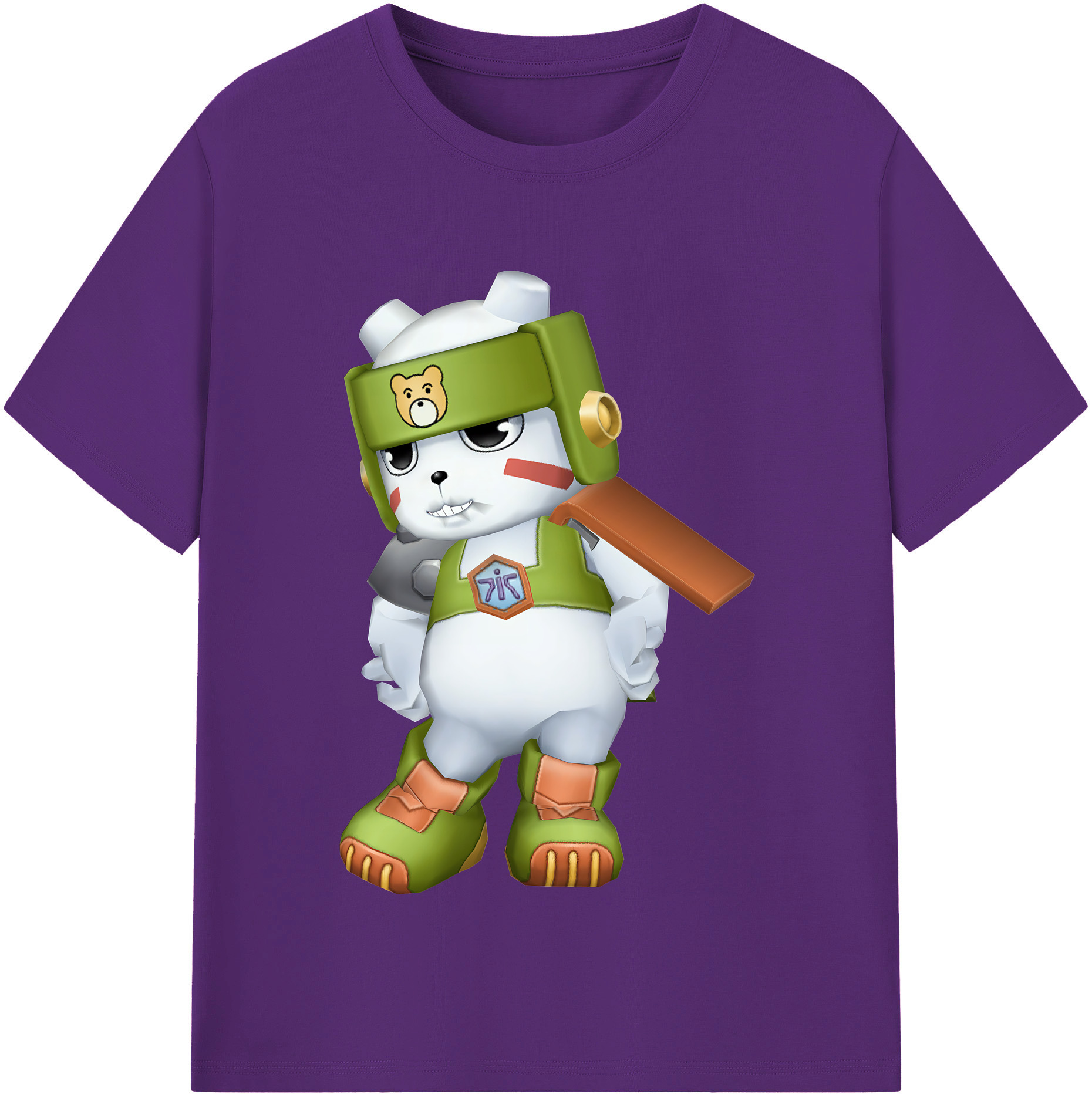 （画像用） Digimon デジタルモンスター/デジモン 綿100％半袖Tシャツ（フロントプリント）