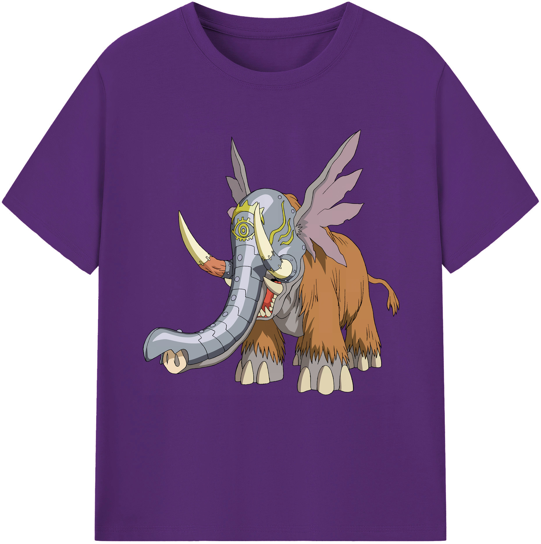 （画像用） Digimon デジタルモンスター/デジモン 綿100％半袖Tシャツ（フロントプリント）