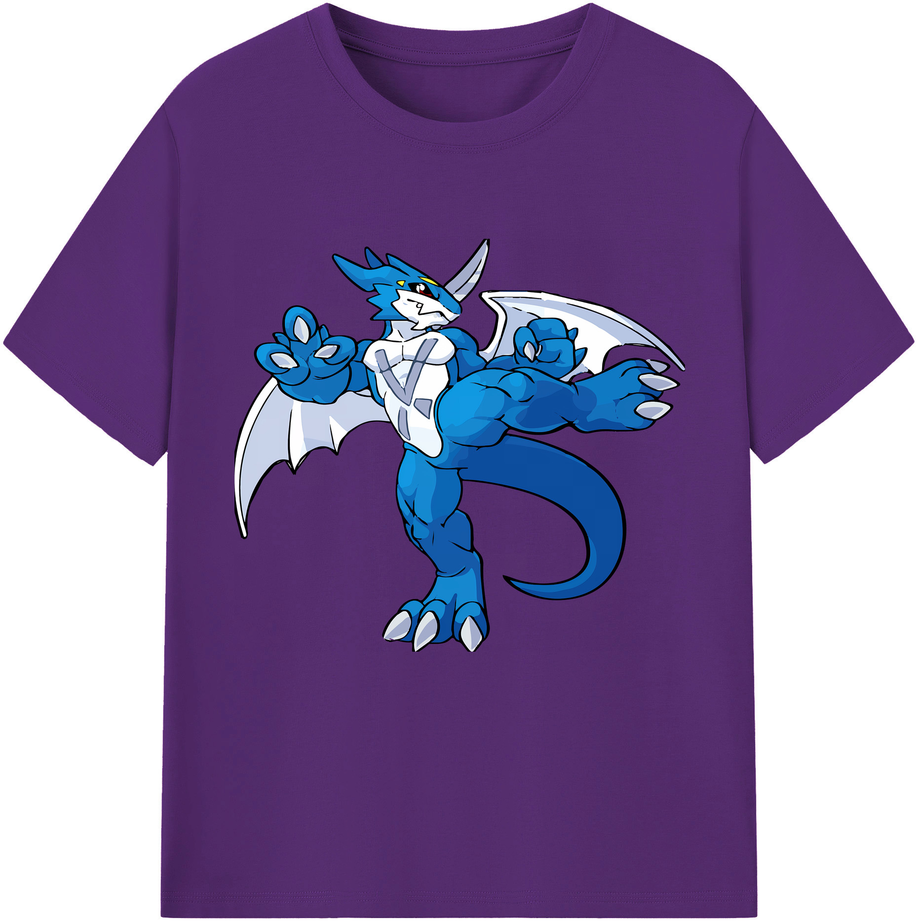 （画像用） Digimon デジタルモンスター/デジモン 綿100％半袖Tシャツ（フロントプリント）