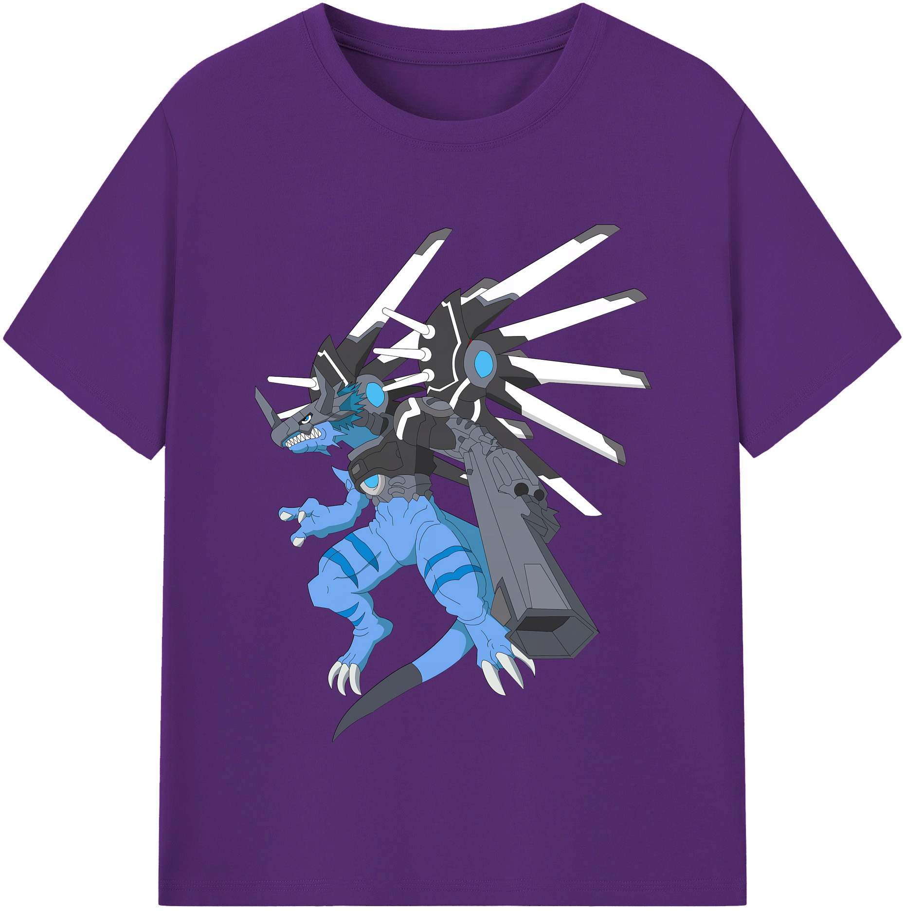 （画像用） Digimon デジタルモンスター/デジモン 綿100％半袖Tシャツ（フロントプリント）
