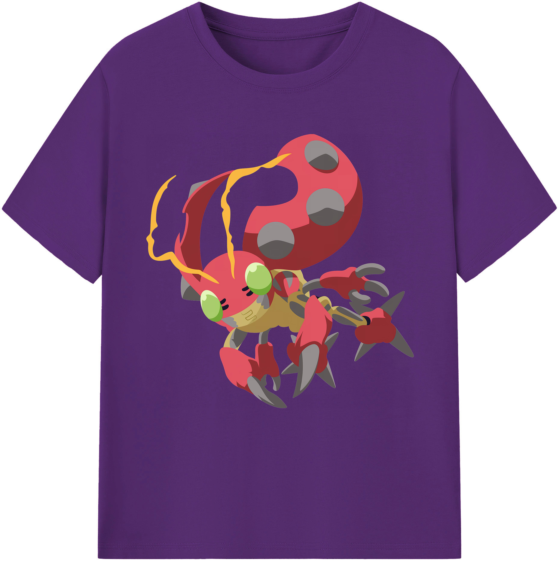 （画像用） Digimon デジタルモンスター/デジモン 綿100％半袖Tシャツ（フロントプリント）