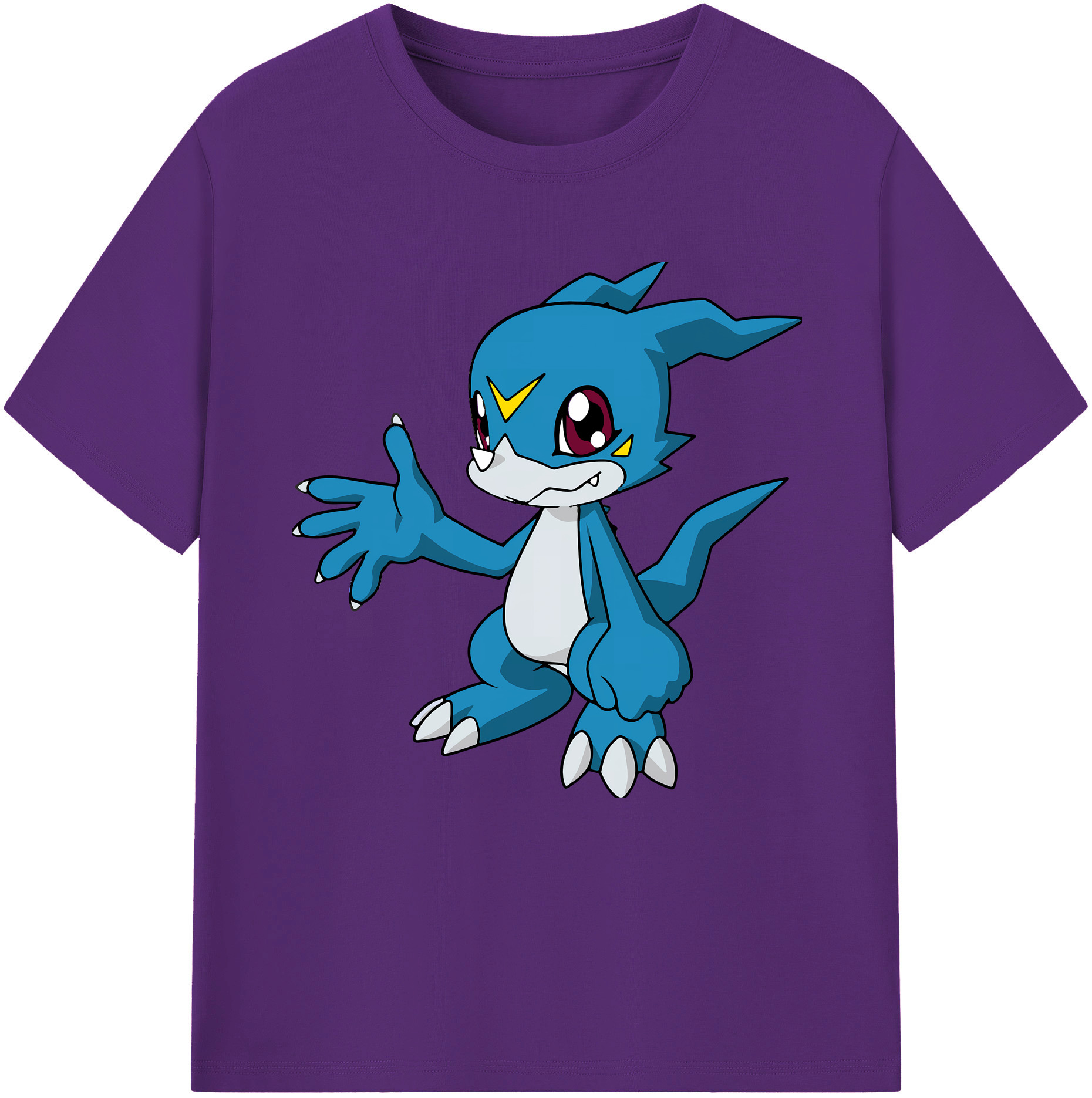 （画像用） Digimon デジタルモンスター/デジモン 綿100％半袖Tシャツ（フロントプリント）