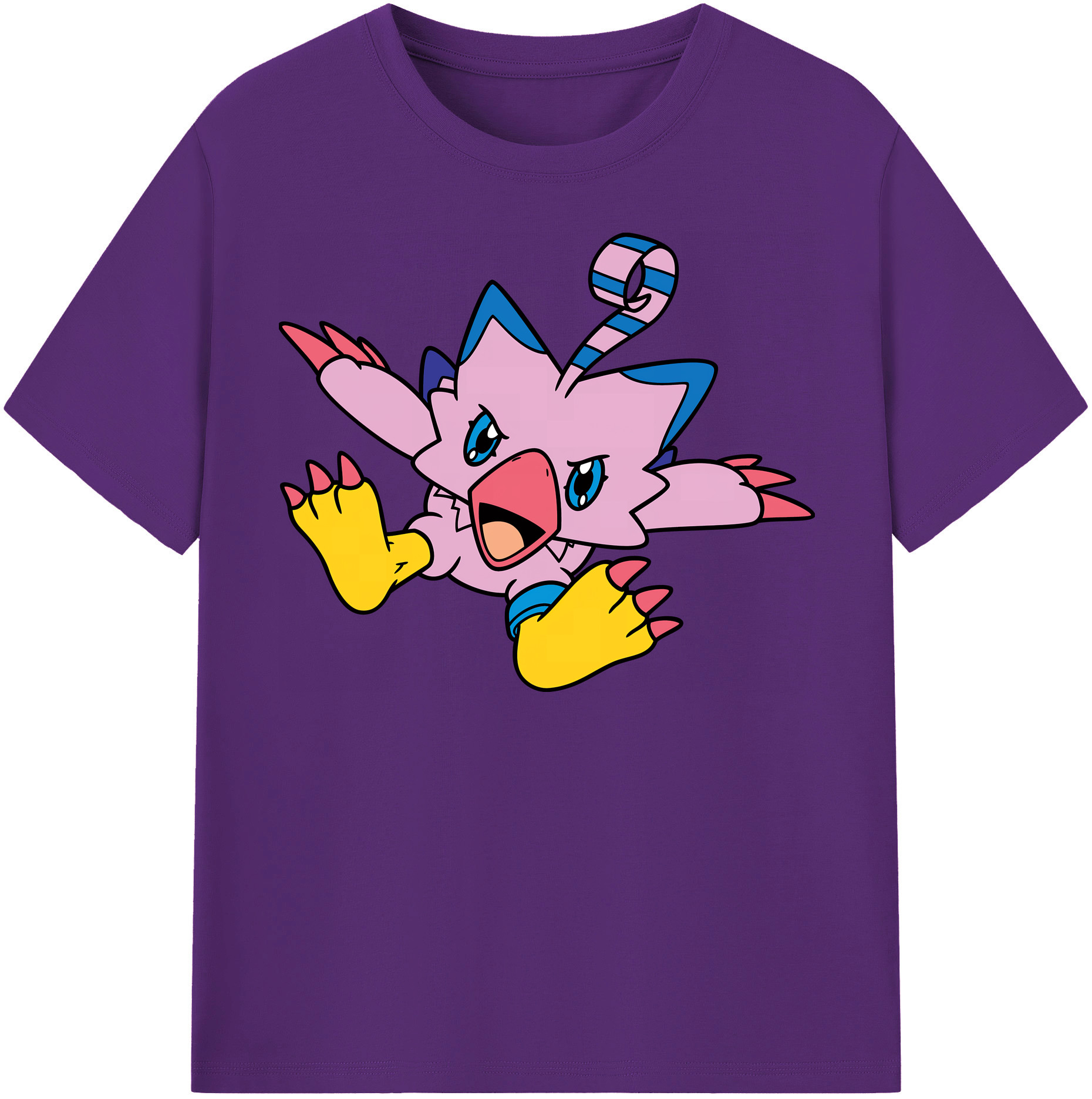 （画像用） Digimon デジタルモンスター/デジモン 綿100％半袖Tシャツ（フロントプリント）