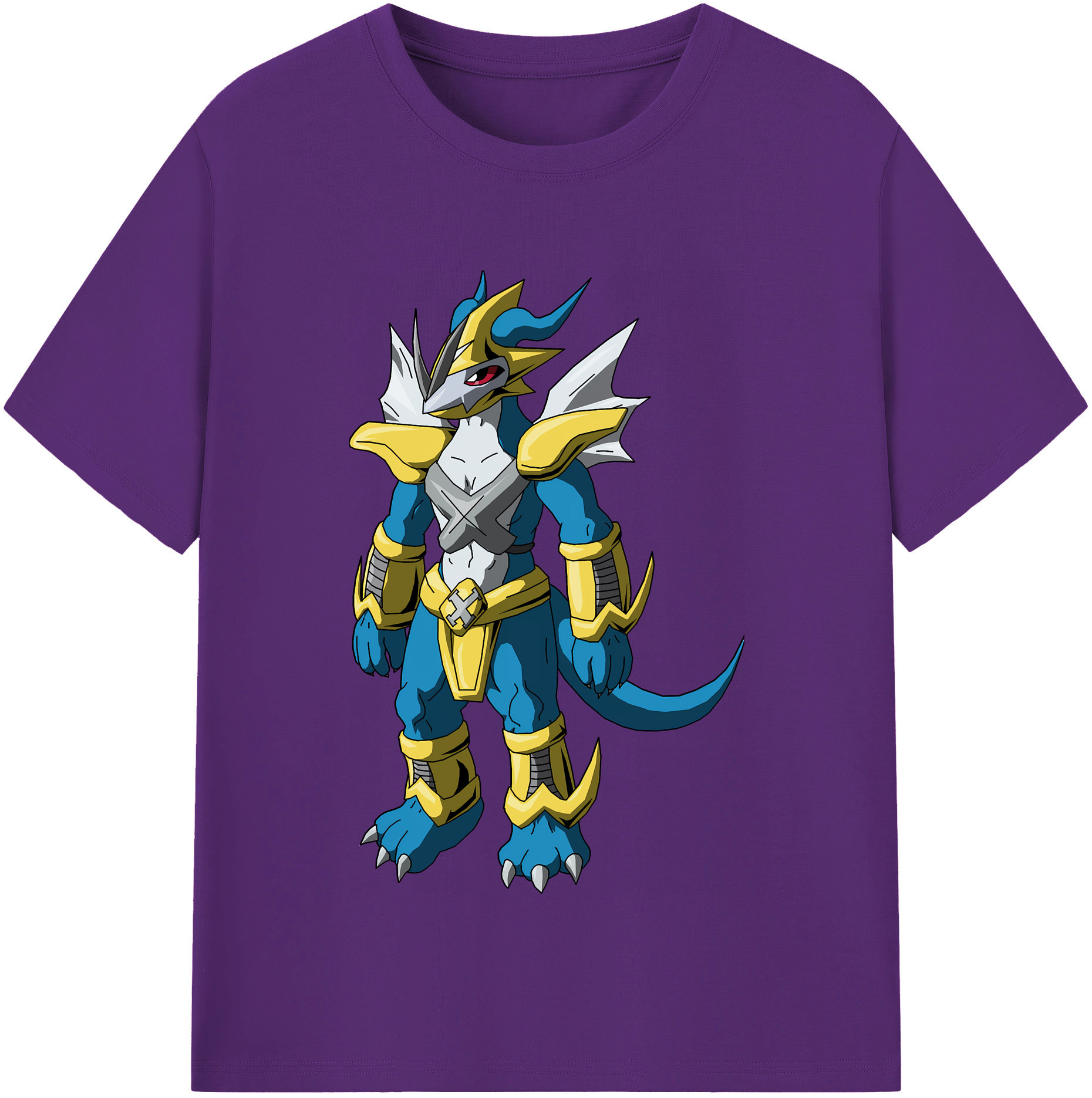 （画像用） Digimon デジタルモンスター/デジモン 綿100％半袖Tシャツ（フロントプリント）
