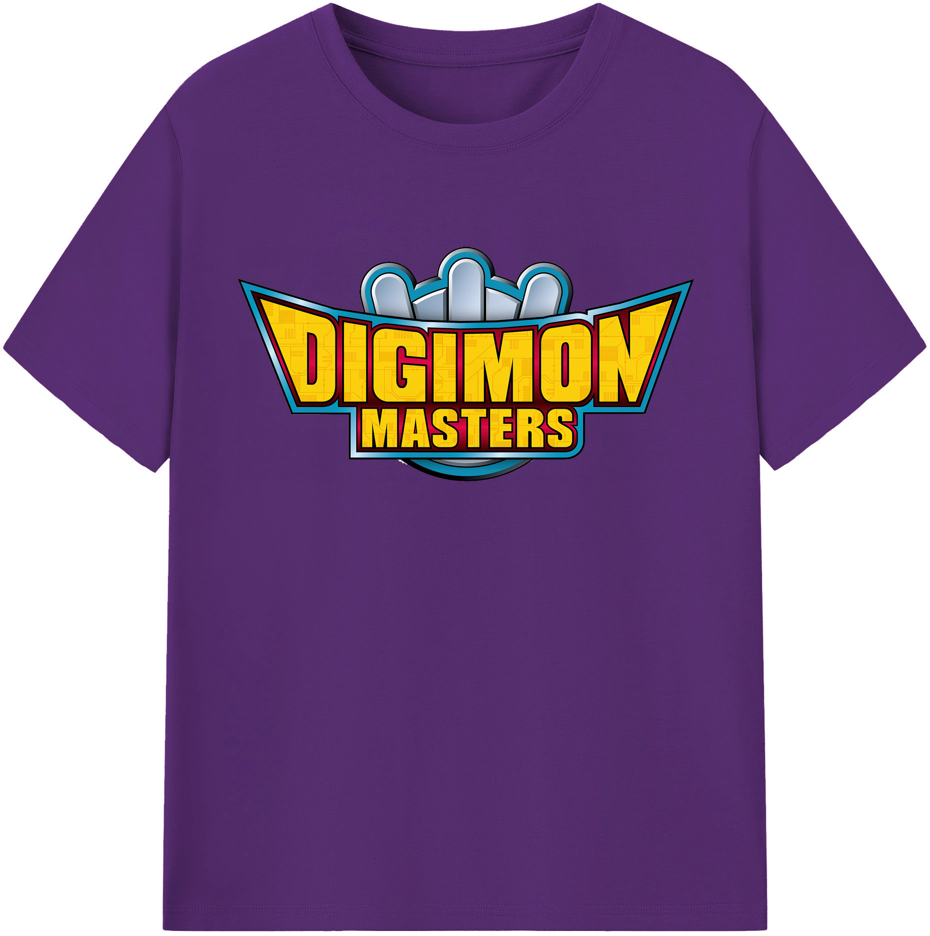 （画像用） Digimon デジタルモンスター/デジモン 綿100％半袖Tシャツ（フロントプリント）
