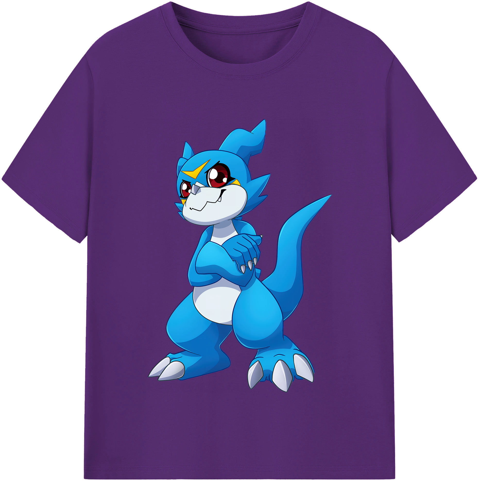 （画像用） Digimon デジタルモンスター/デジモン 綿100％半袖Tシャツ（フロントプリント）