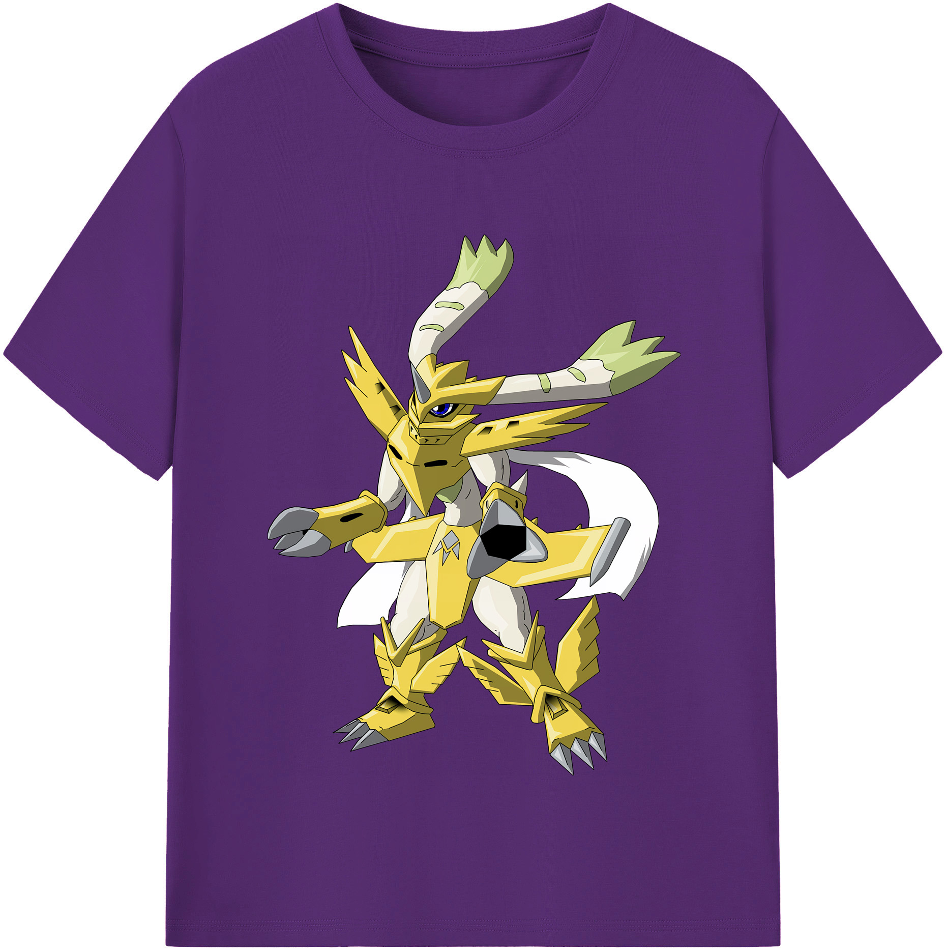 （画像用） Digimon デジタルモンスター/デジモン 綿100％半袖Tシャツ（フロントプリント）