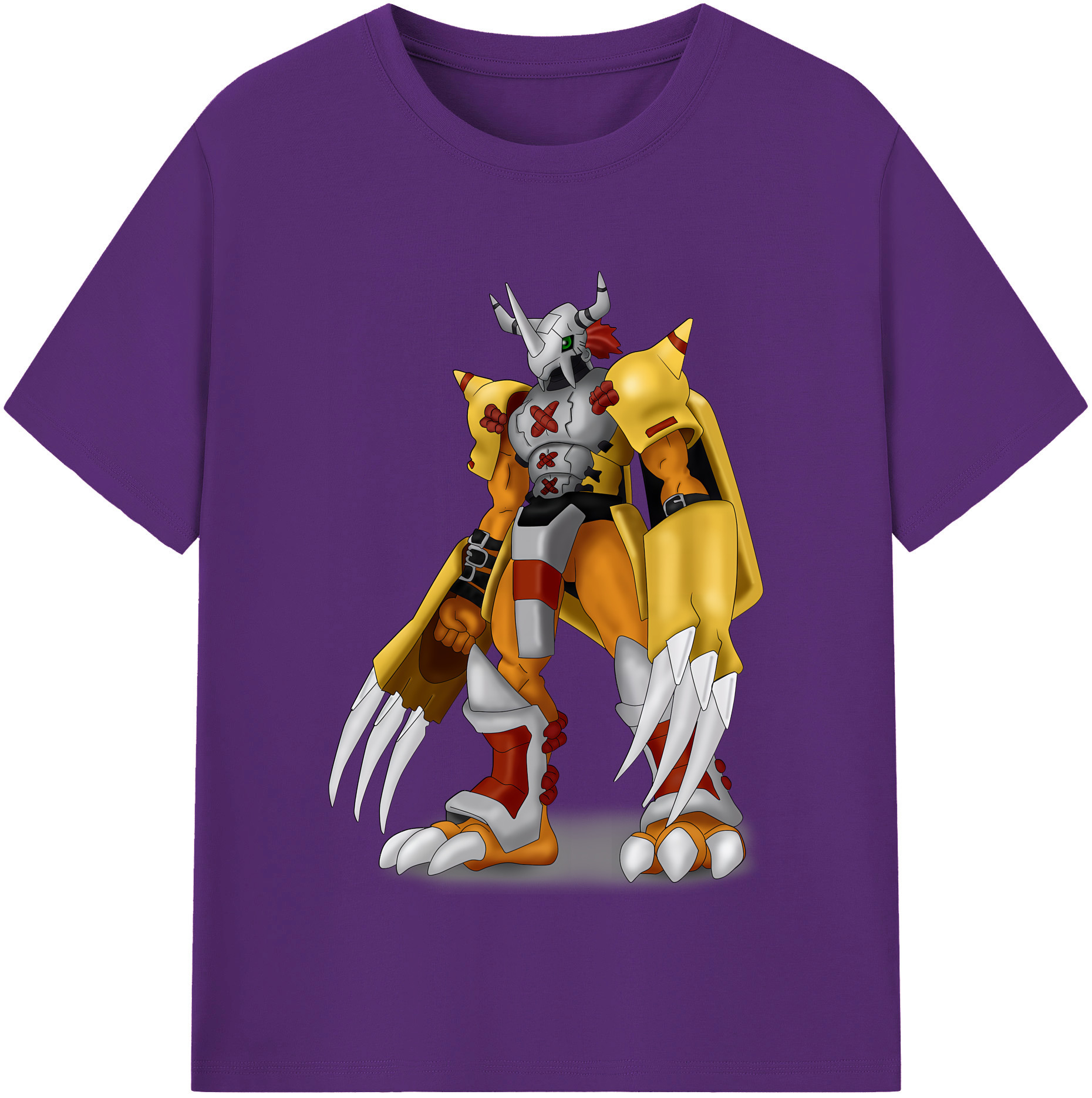 （画像用） Digimon デジタルモンスター/デジモン 綿100％半袖Tシャツ（フロントプリント）