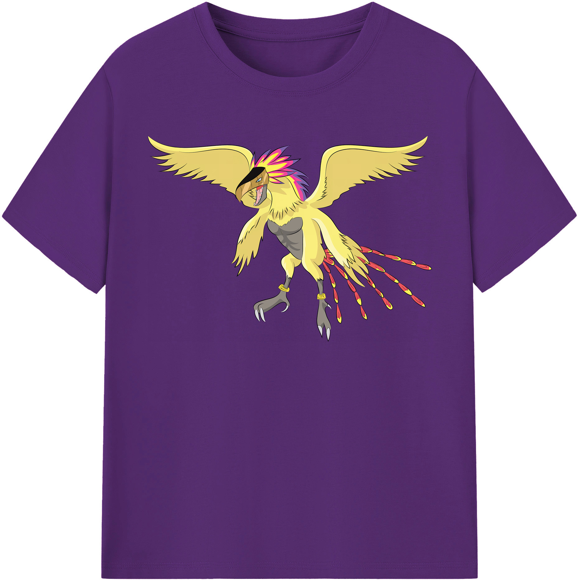 （画像用） Digimon デジタルモンスター/デジモン 綿100％半袖Tシャツ（フロントプリント）