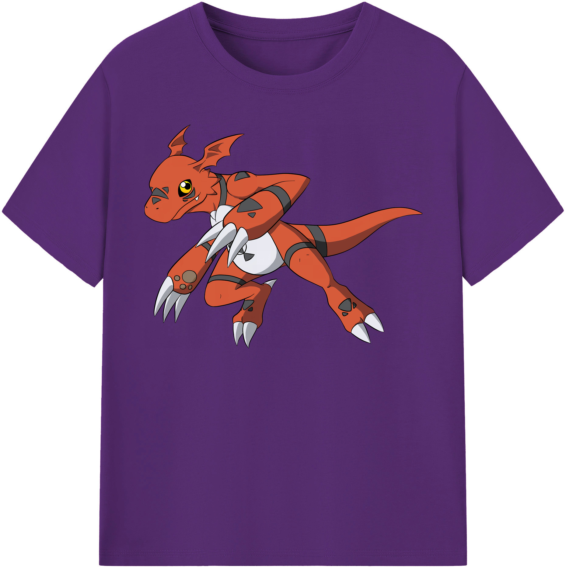 （画像用） Digimon デジタルモンスター/デジモン 綿100％半袖Tシャツ（フロントプリント）