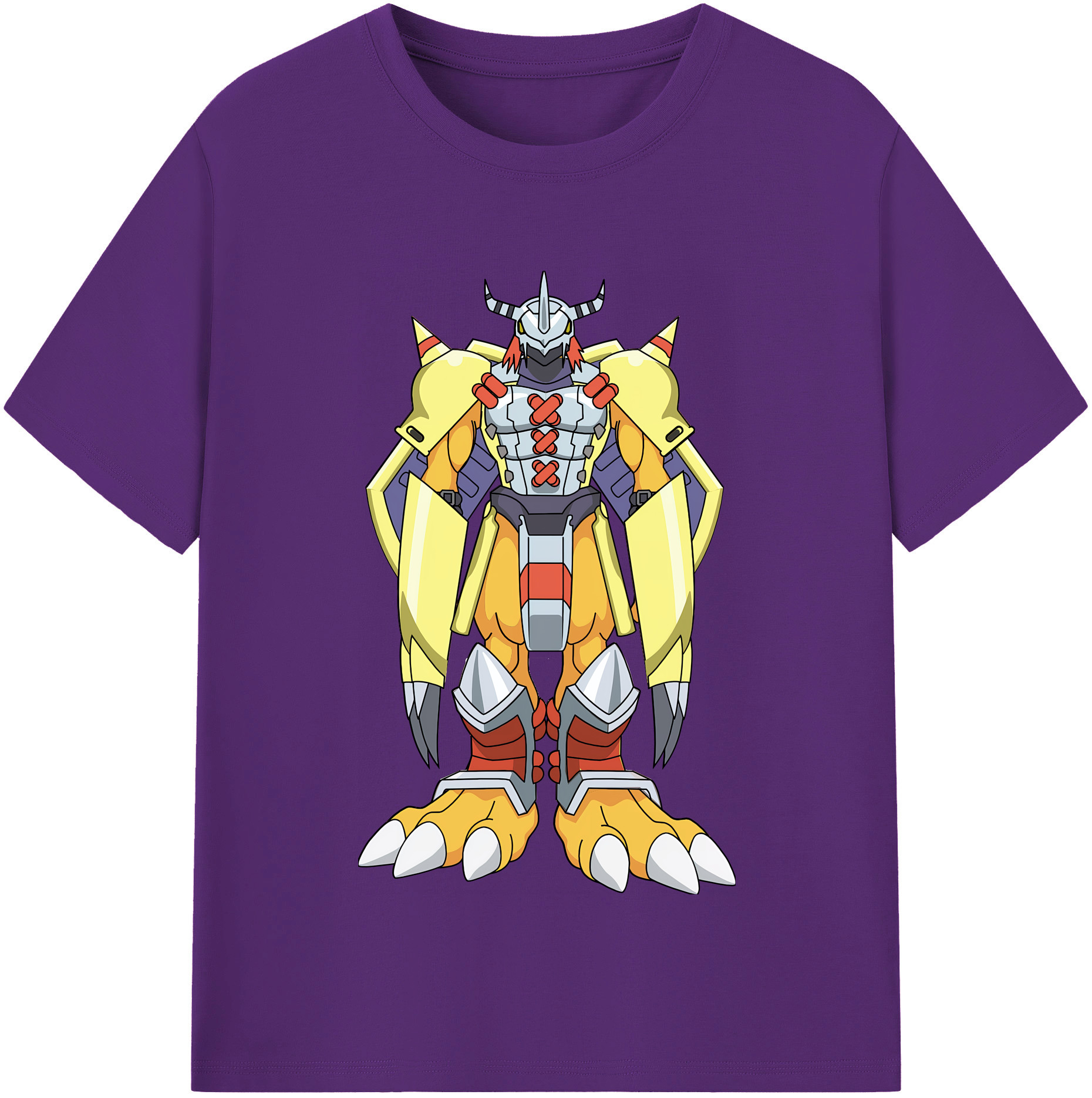 （画像用） Digimon デジタルモンスター/デジモン 綿100％半袖Tシャツ（フロントプリント）