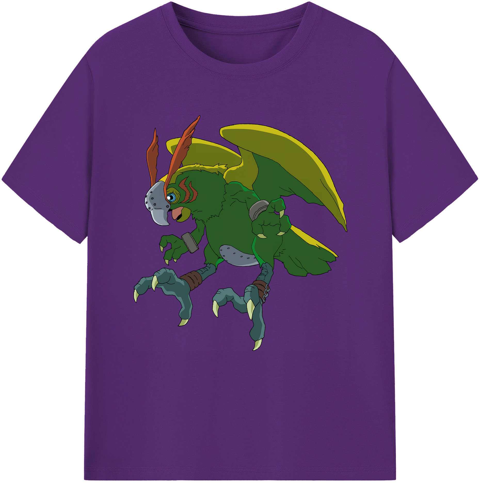 （画像用） Digimon デジタルモンスター/デジモン 綿100％半袖Tシャツ（フロントプリント）