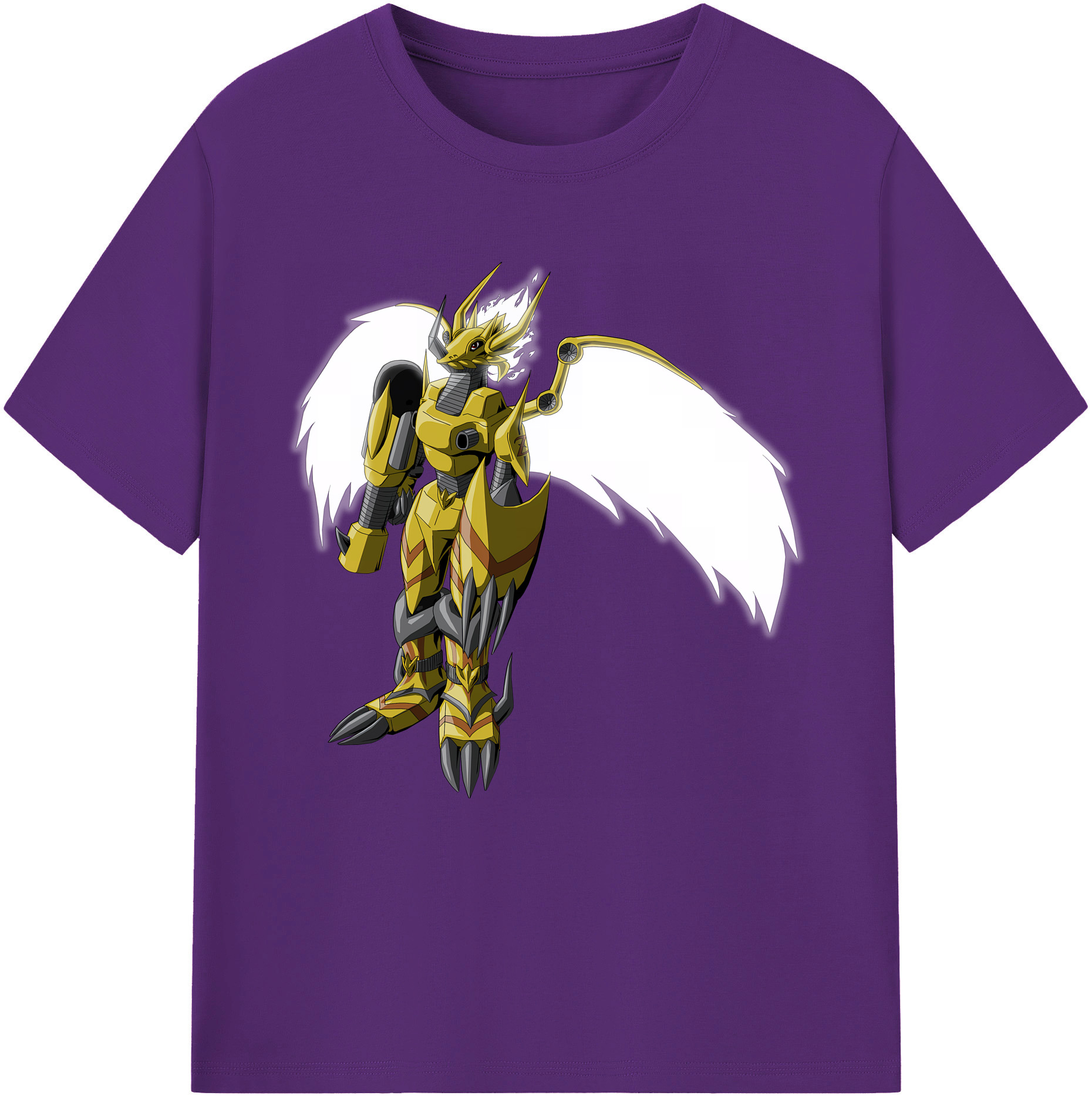 （画像用） Digimon デジタルモンスター/デジモン 綿100％半袖Tシャツ（フロントプリント）