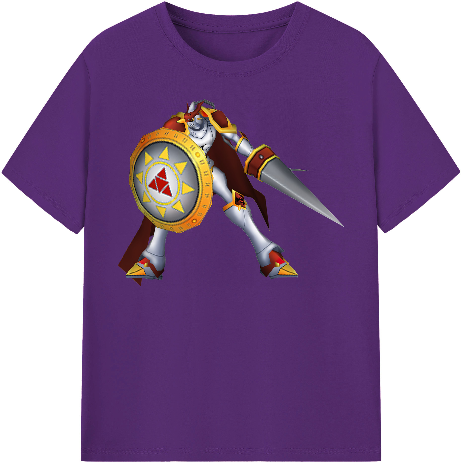 （画像用） Digimon デジタルモンスター/デジモン 綿100％半袖Tシャツ（フロントプリント）