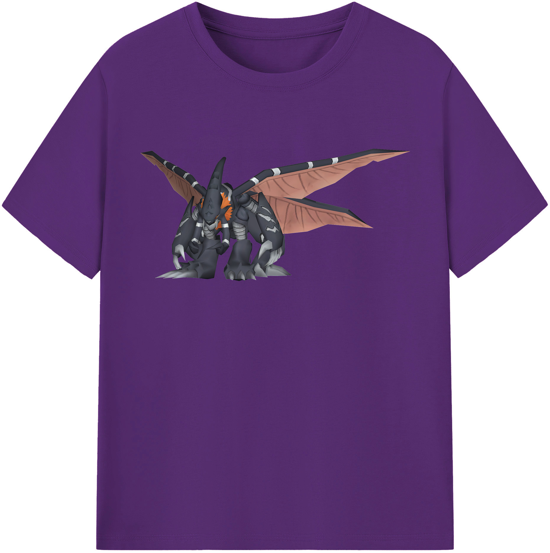 （画像用） Digimon デジタルモンスター/デジモン 綿100％半袖Tシャツ（フロントプリント）