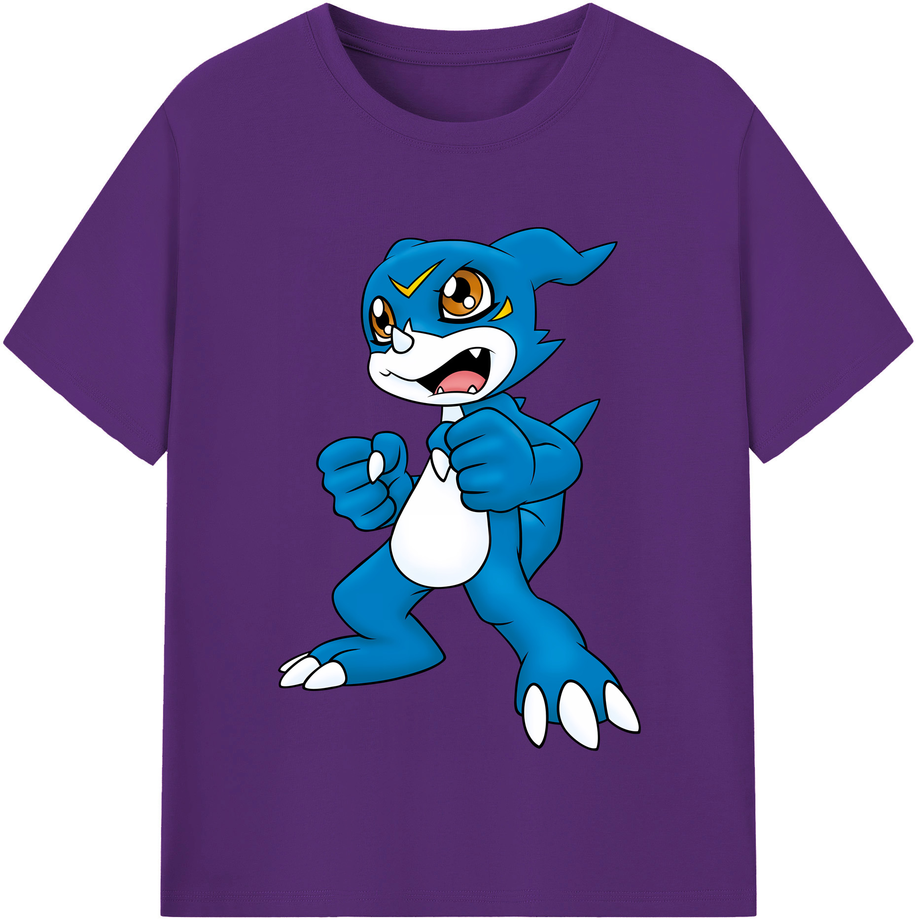 （画像用） Digimon デジタルモンスター/デジモン 綿100％半袖Tシャツ（フロントプリント）
