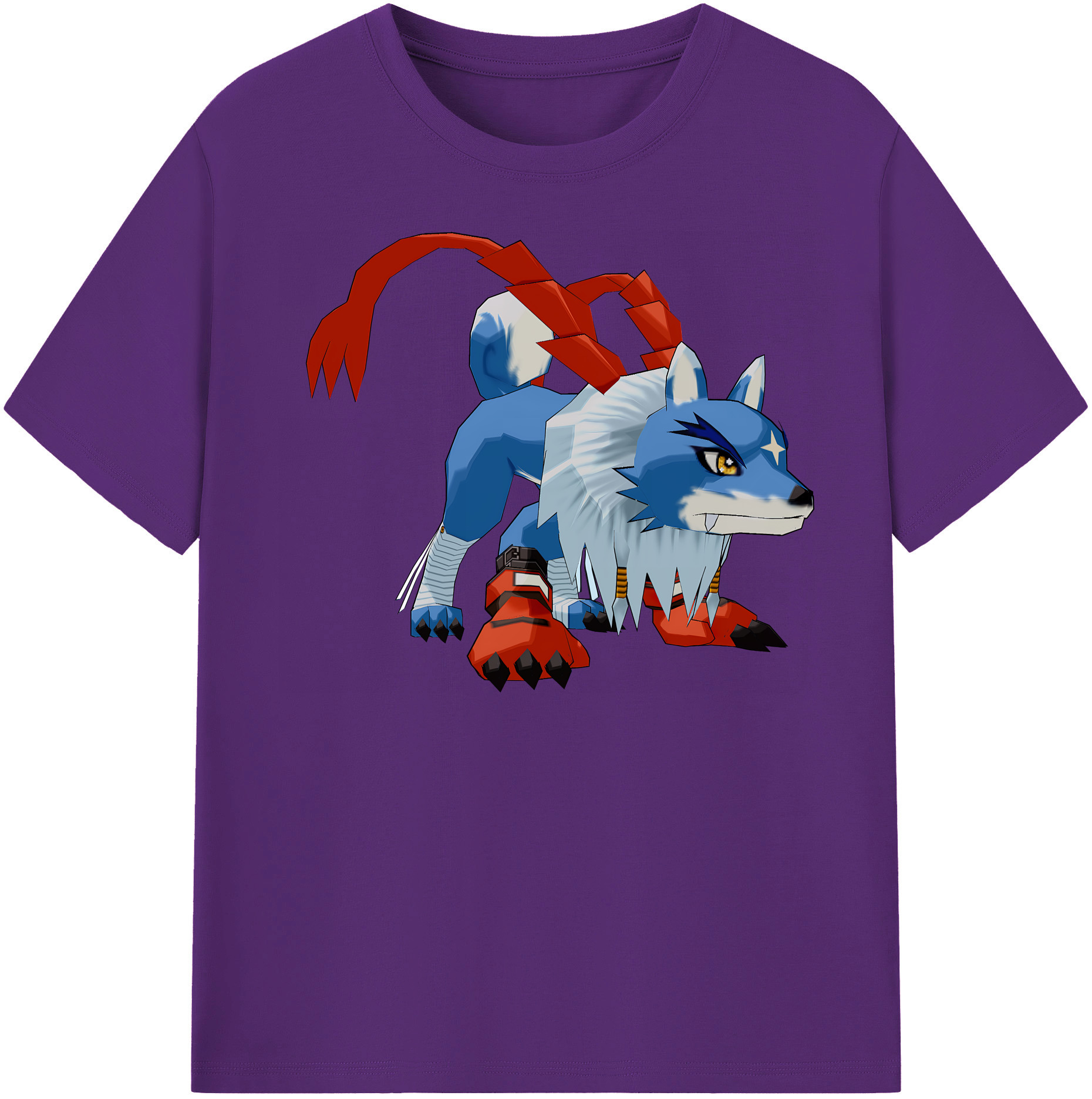 （画像用） Digimon デジタルモンスター/デジモン 綿100％半袖Tシャツ（フロントプリント）
