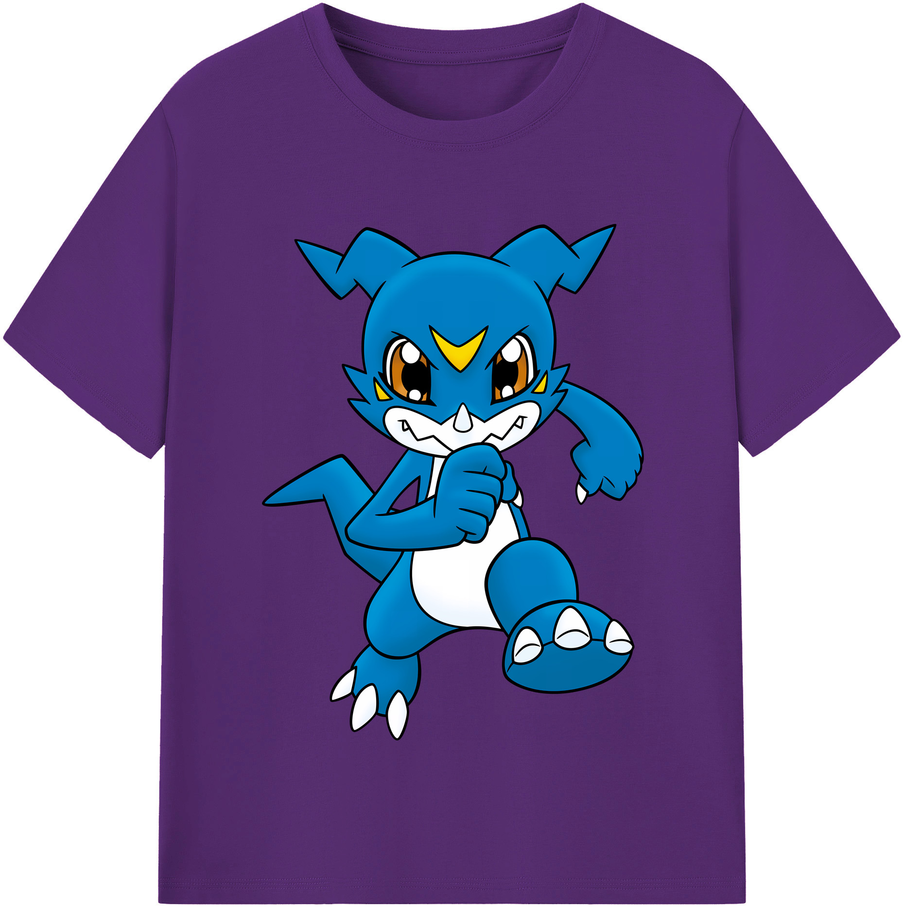 （画像用） Digimon デジタルモンスター/デジモン 綿100％半袖Tシャツ（フロントプリント）