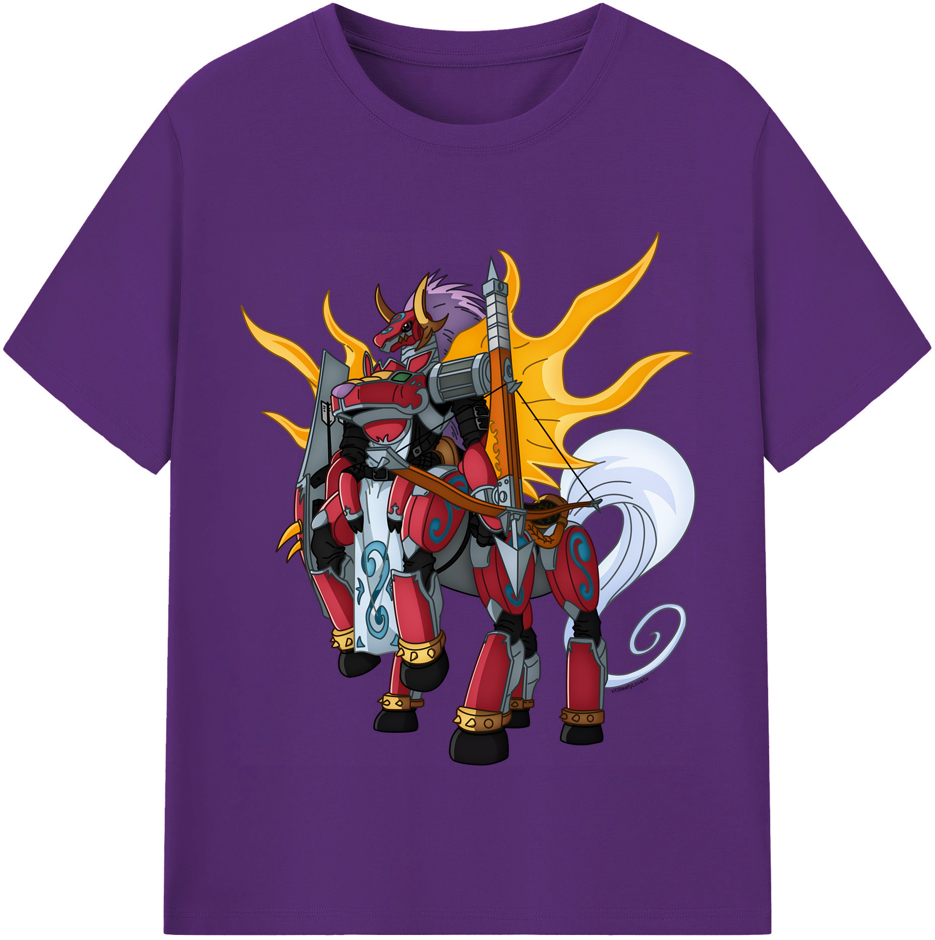（画像用） Digimon デジタルモンスター/デジモン 綿100％半袖Tシャツ（フロントプリント）