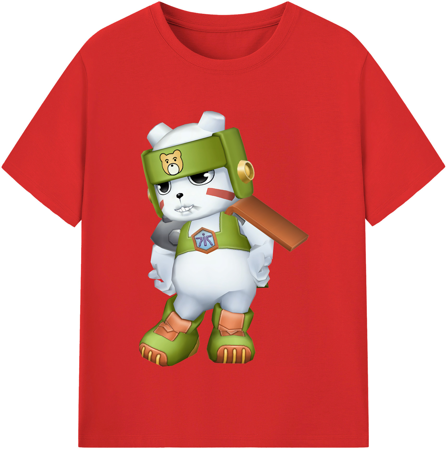 （画像用） Digimon デジタルモンスター/デジモン 綿100％半袖Tシャツ（フロントプリント）