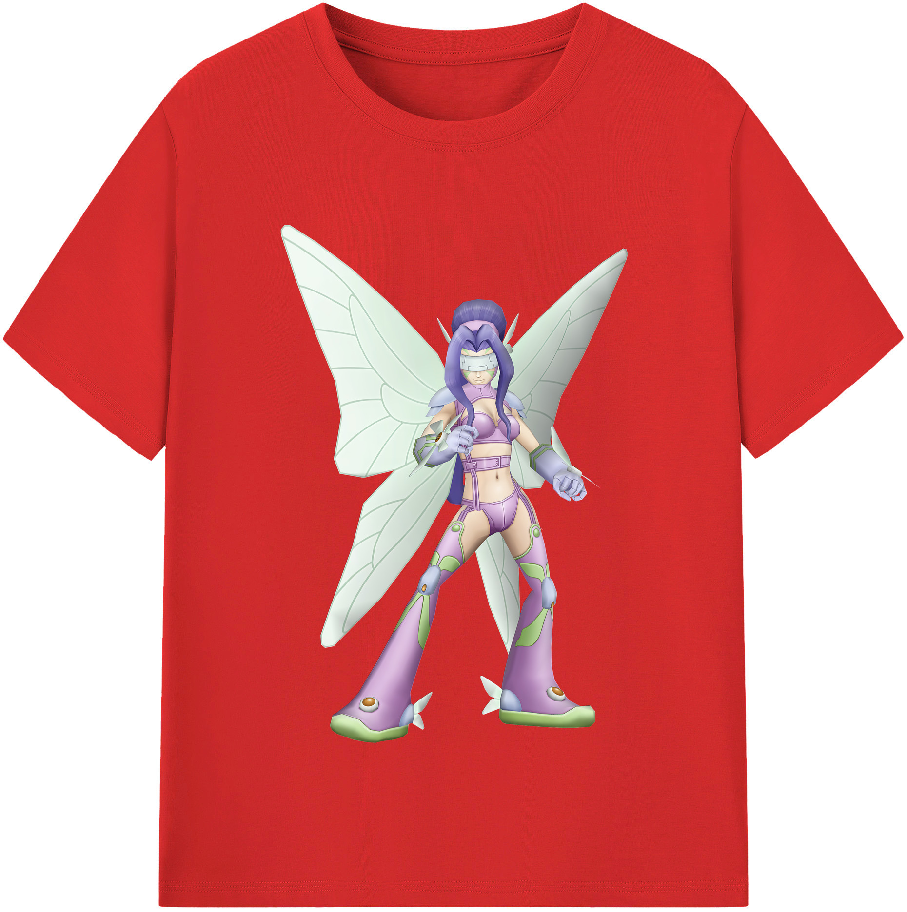 （画像用） Digimon デジタルモンスター/デジモン 綿100％半袖Tシャツ（フロントプリント）