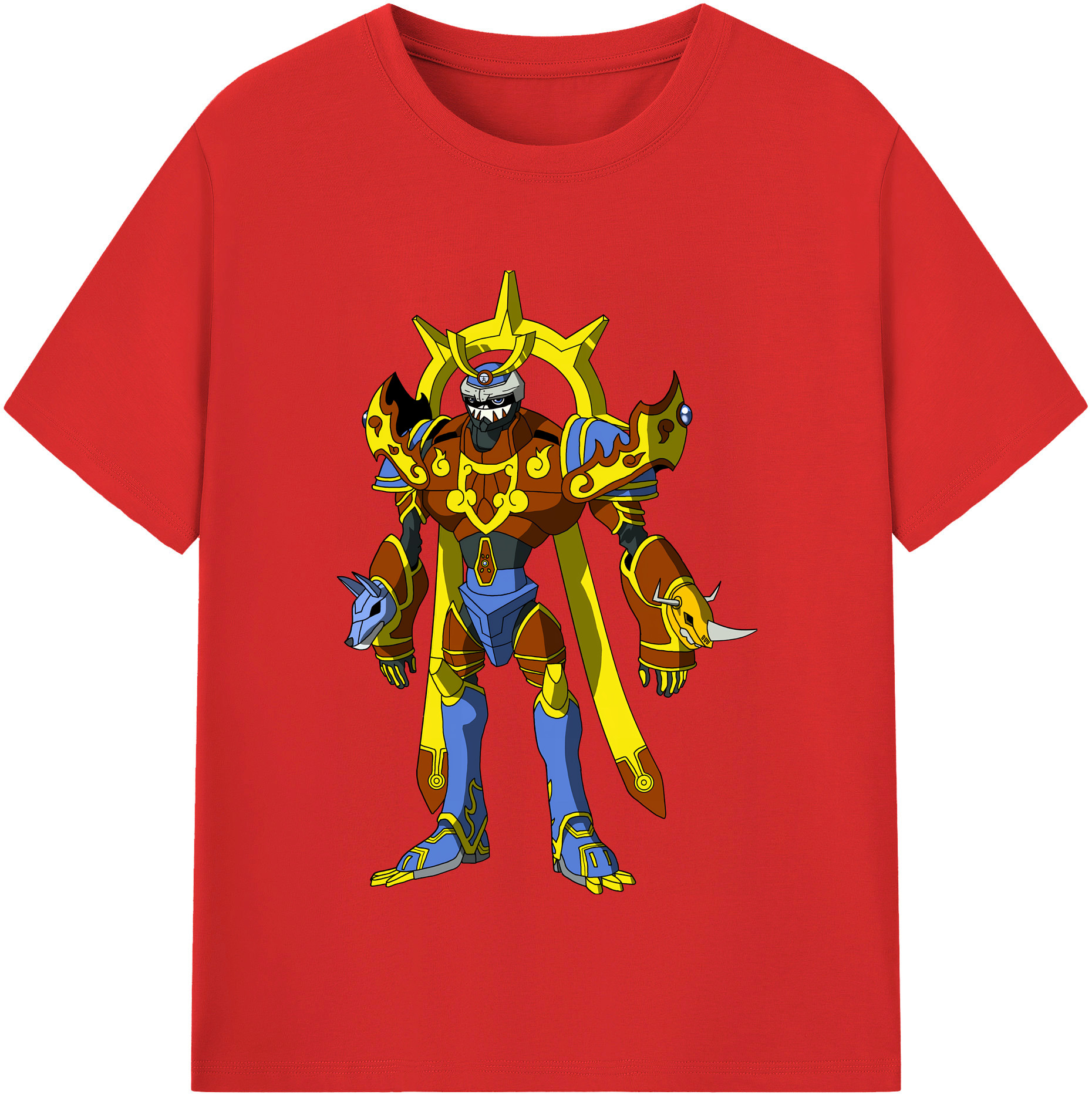 （画像用） Digimon デジタルモンスター/デジモン 綿100％半袖Tシャツ（フロントプリント）