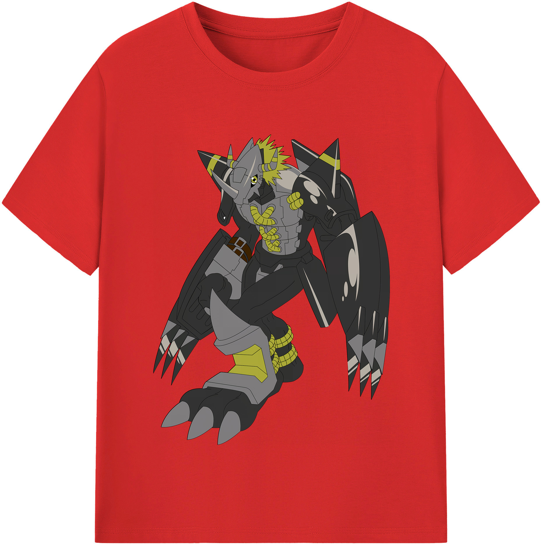（画像用） Digimon デジタルモンスター/デジモン 綿100％半袖Tシャツ（フロントプリント）