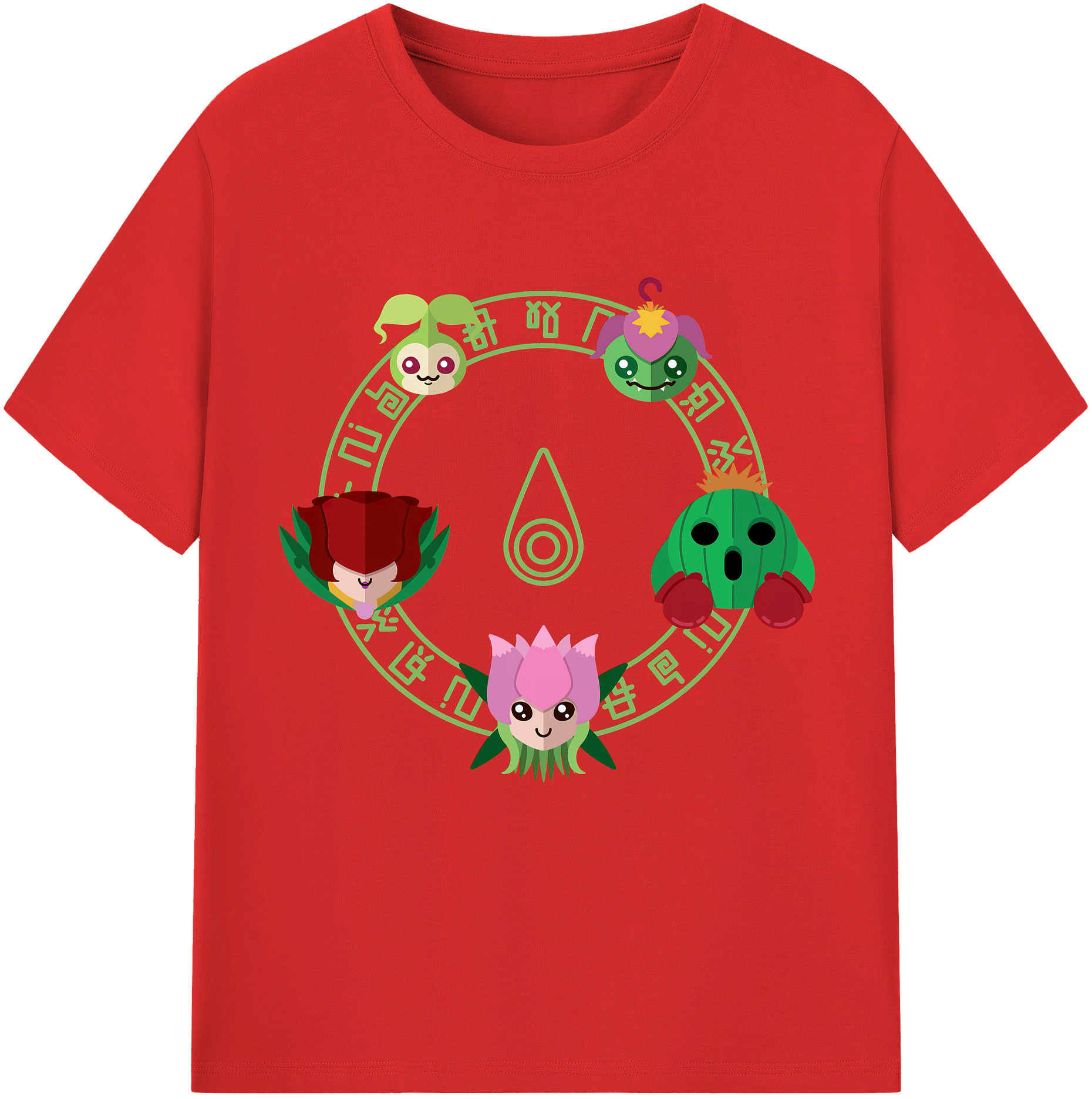 （画像用） Digimon デジタルモンスター/デジモン 綿100％半袖Tシャツ（フロントプリント）