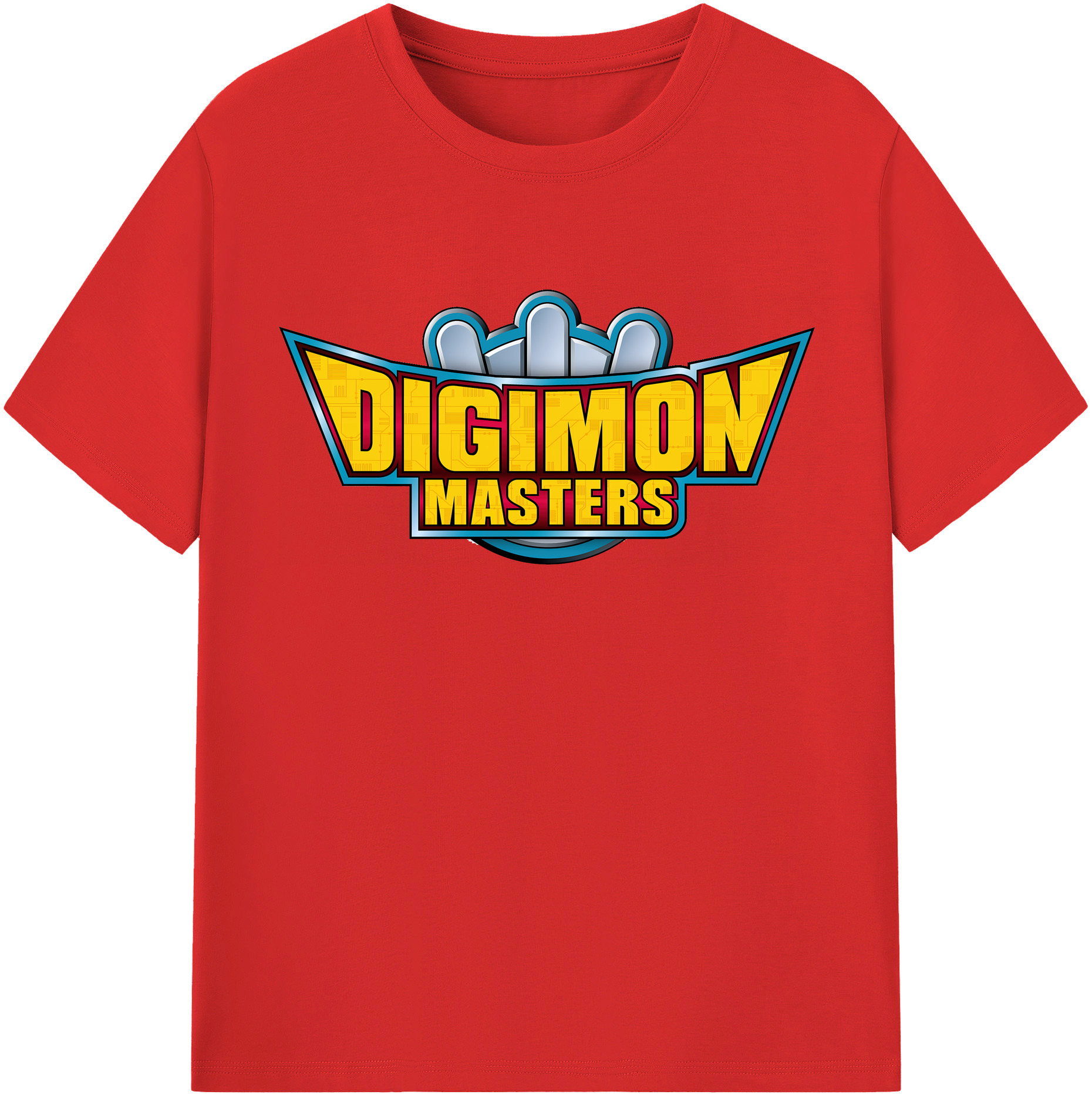 （画像用） Digimon デジタルモンスター/デジモン 綿100％半袖Tシャツ（フロントプリント）