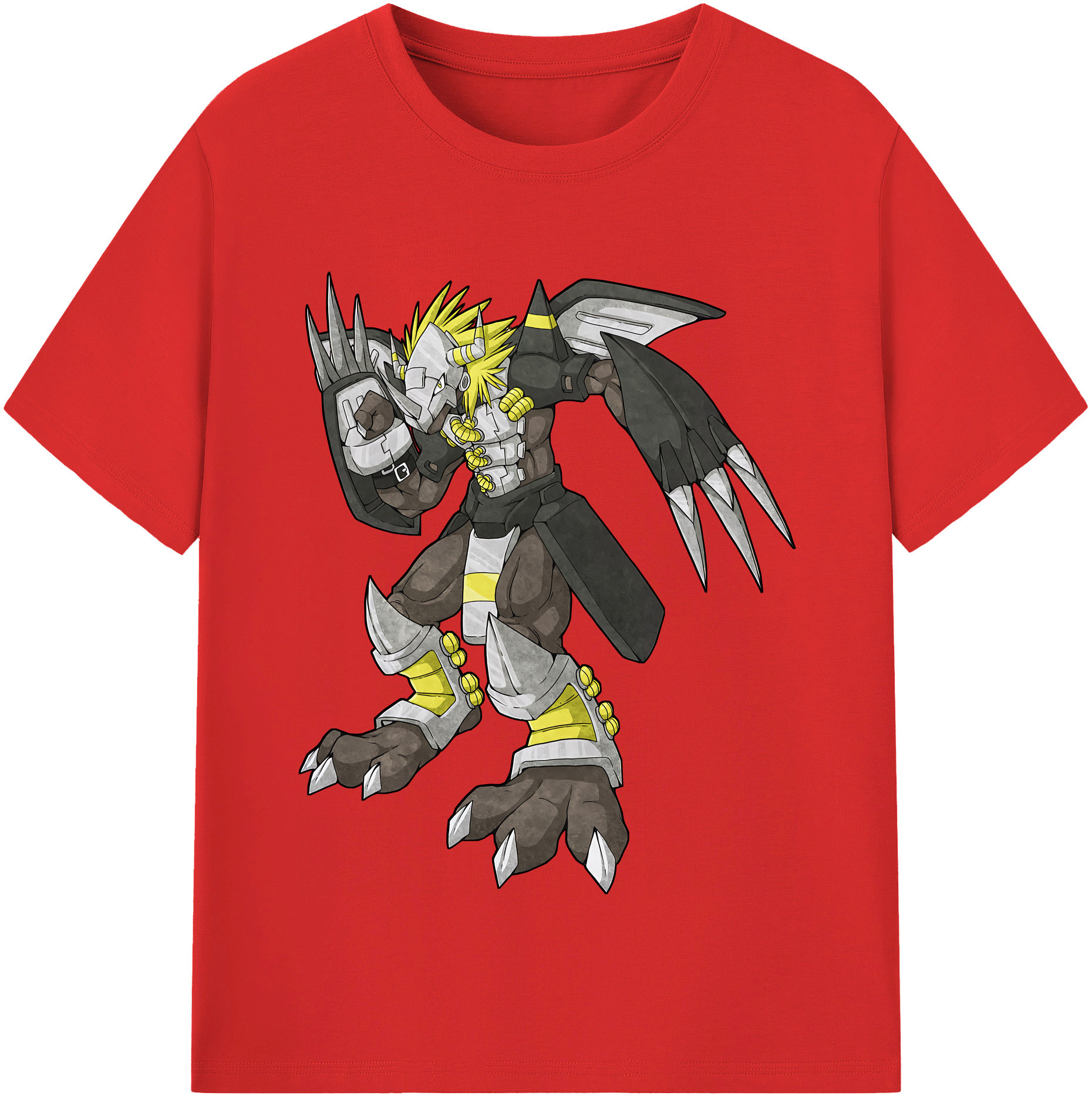 （画像用） Digimon デジタルモンスター/デジモン 綿100％半袖Tシャツ（フロントプリント）