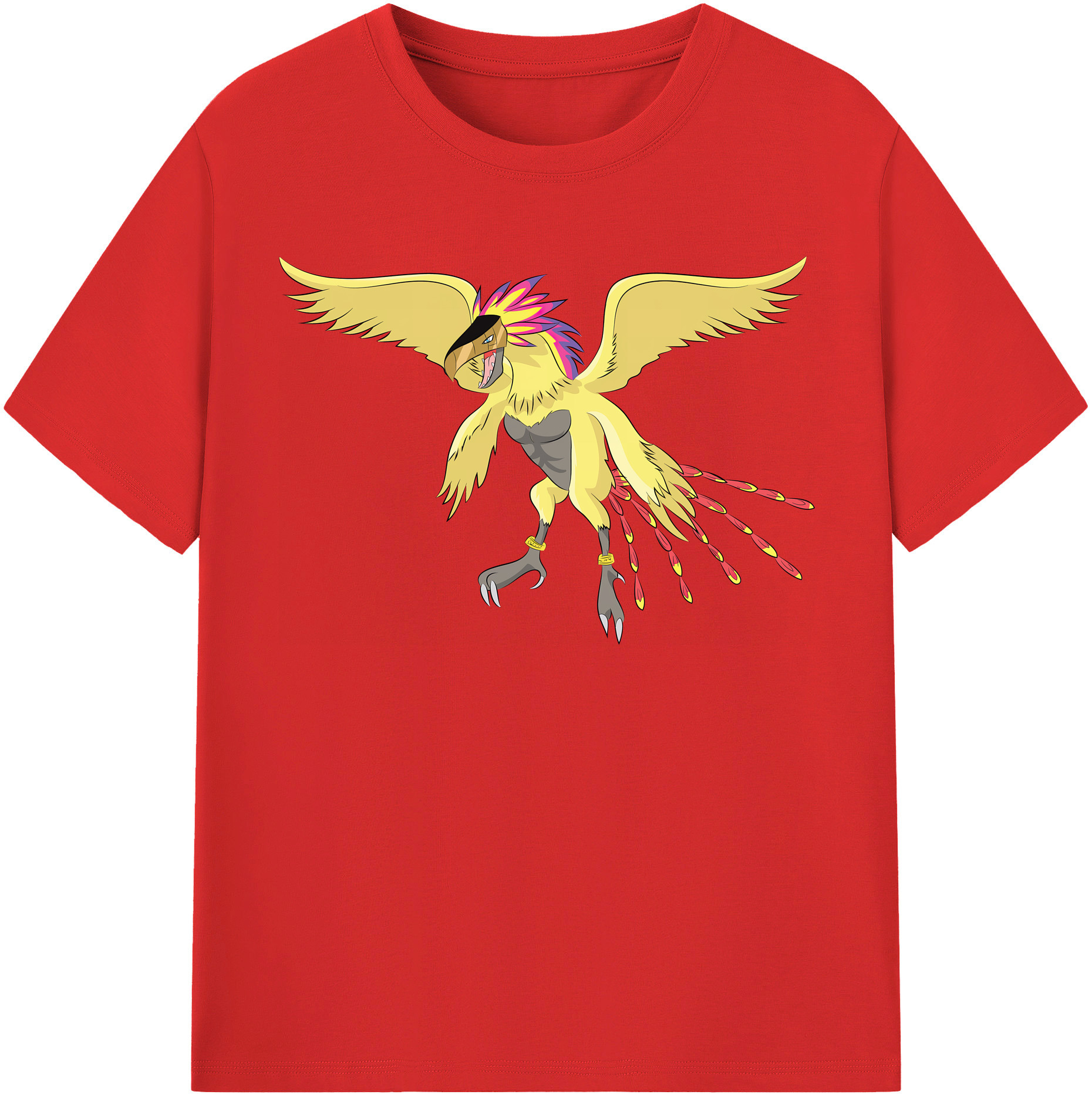 （画像用） Digimon デジタルモンスター/デジモン 綿100％半袖Tシャツ（フロントプリント）