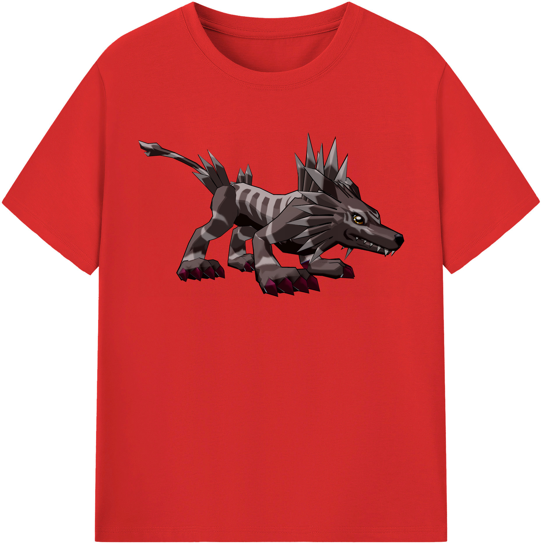 （画像用） Digimon デジタルモンスター/デジモン 綿100％半袖Tシャツ（フロントプリント）