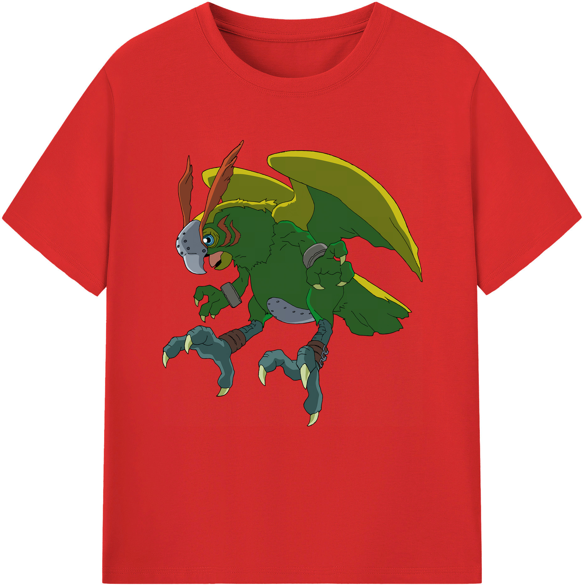 （画像用） Digimon デジタルモンスター/デジモン 綿100％半袖Tシャツ（フロントプリント）