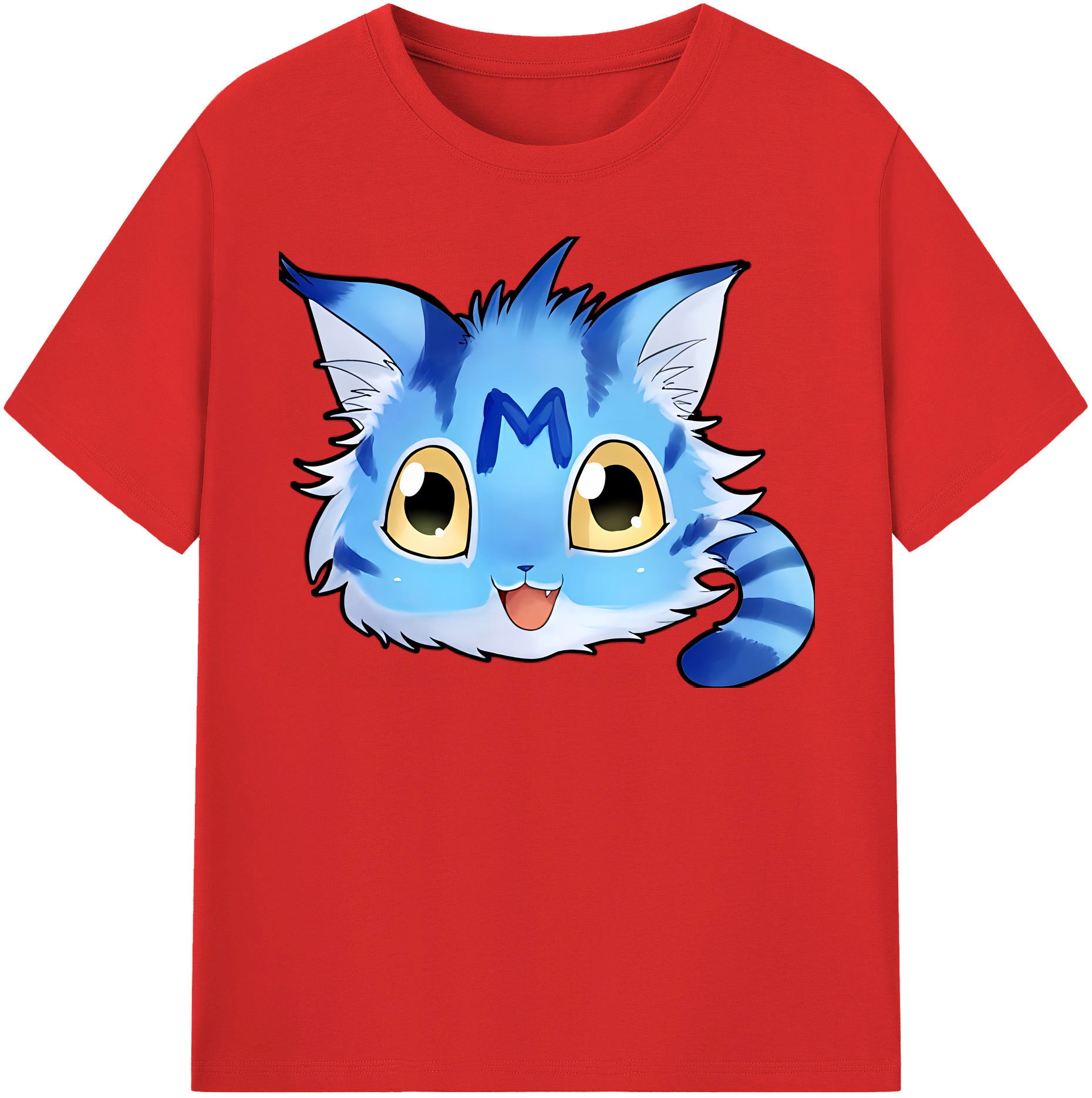 （画像用） Digimon デジタルモンスター/デジモン 綿100％半袖Tシャツ（フロントプリント）