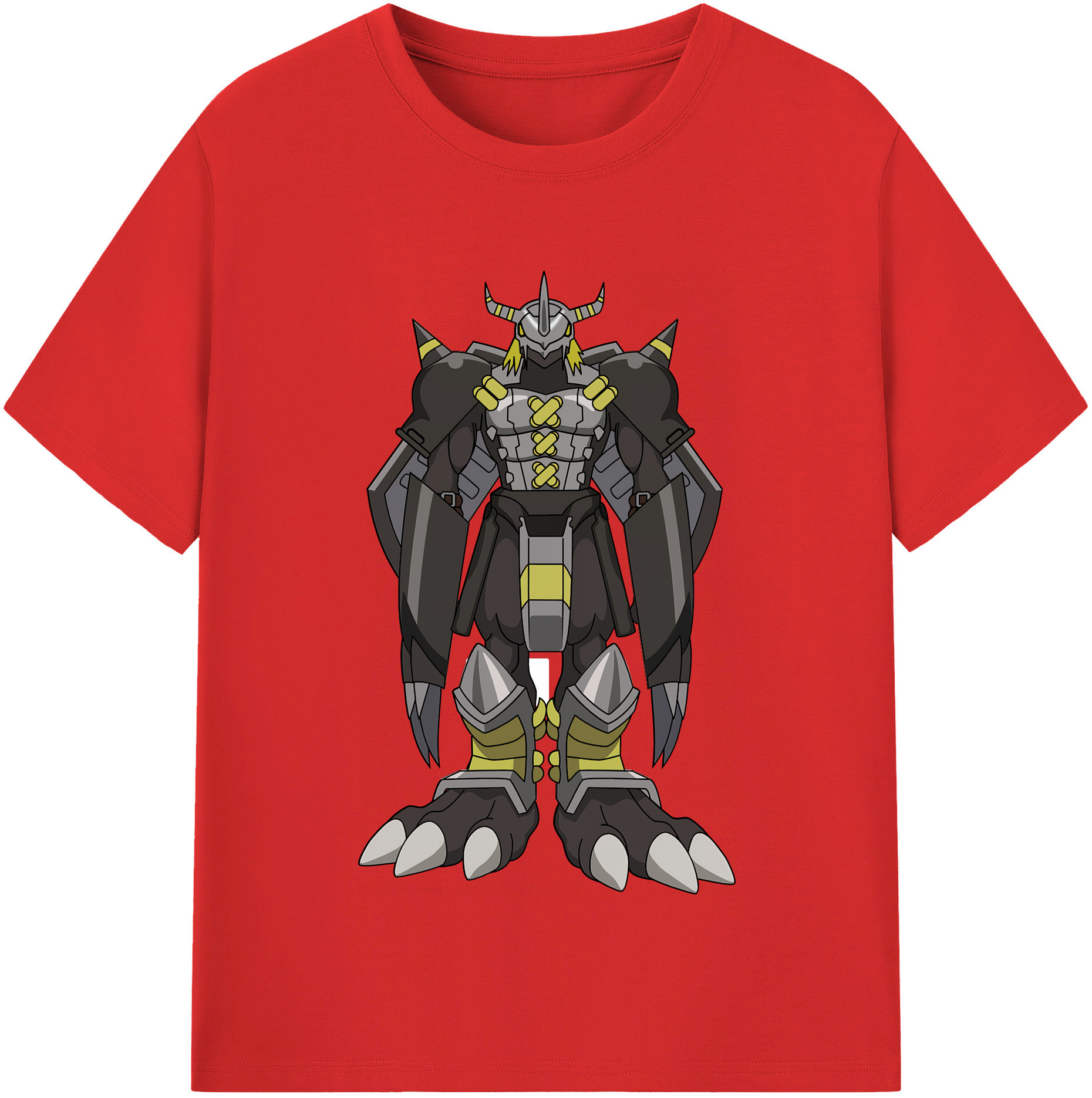 （画像用） Digimon デジタルモンスター/デジモン 綿100％半袖Tシャツ（フロントプリント）