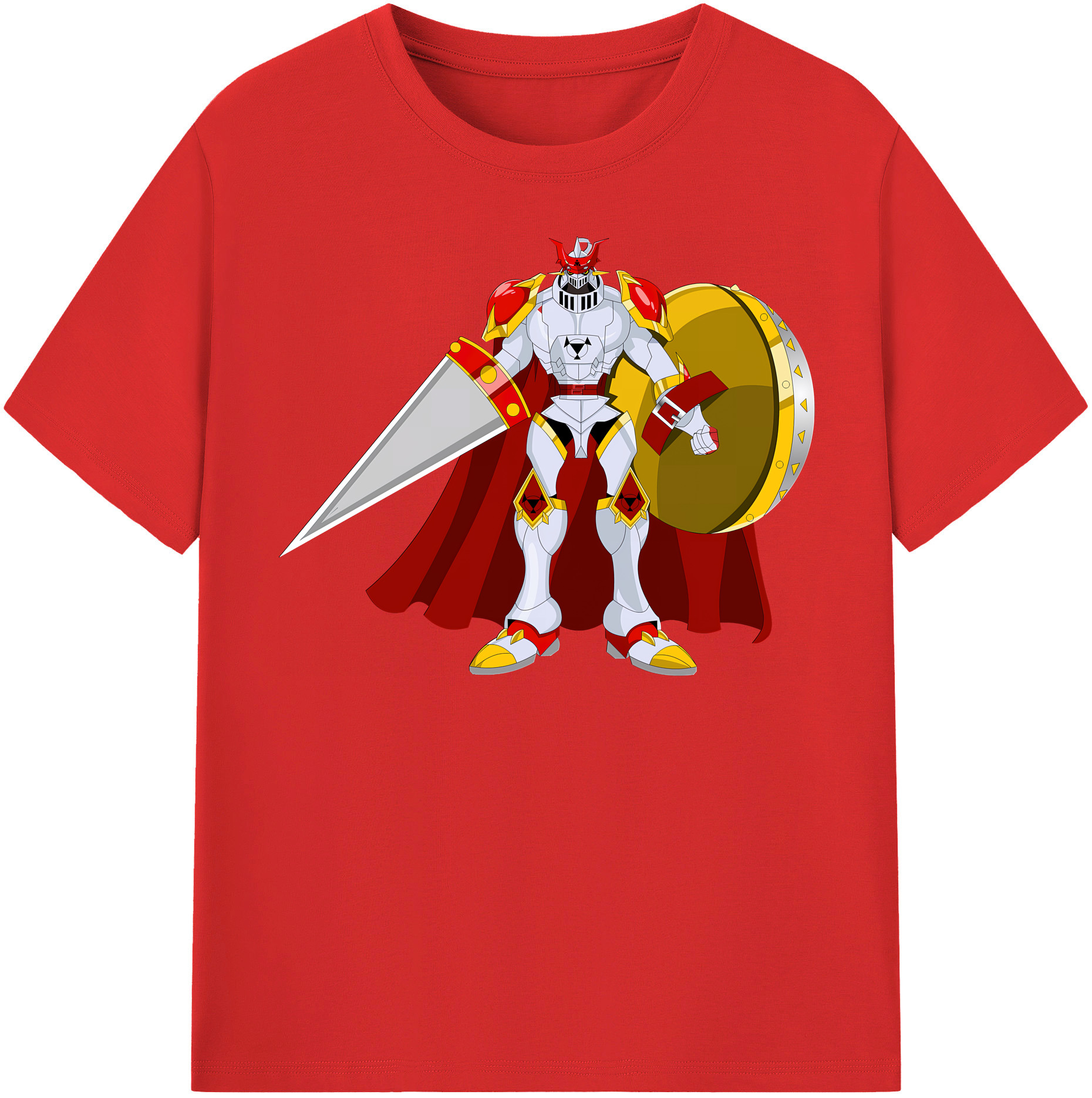 （画像用） Digimon デジタルモンスター/デジモン 綿100％半袖Tシャツ（フロントプリント）