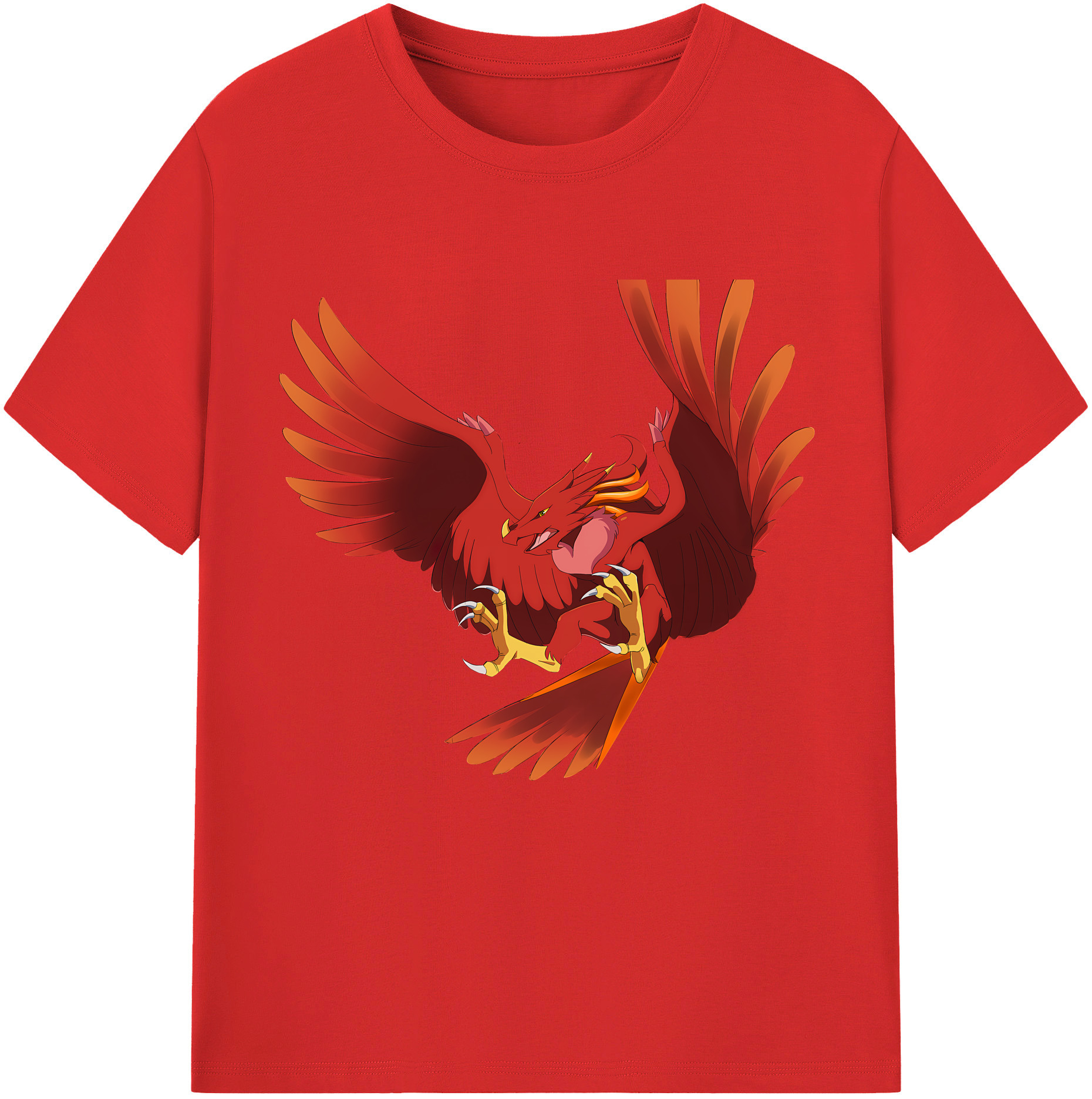 （画像用） Digimon デジタルモンスター/デジモン 綿100％半袖Tシャツ（フロントプリント）
