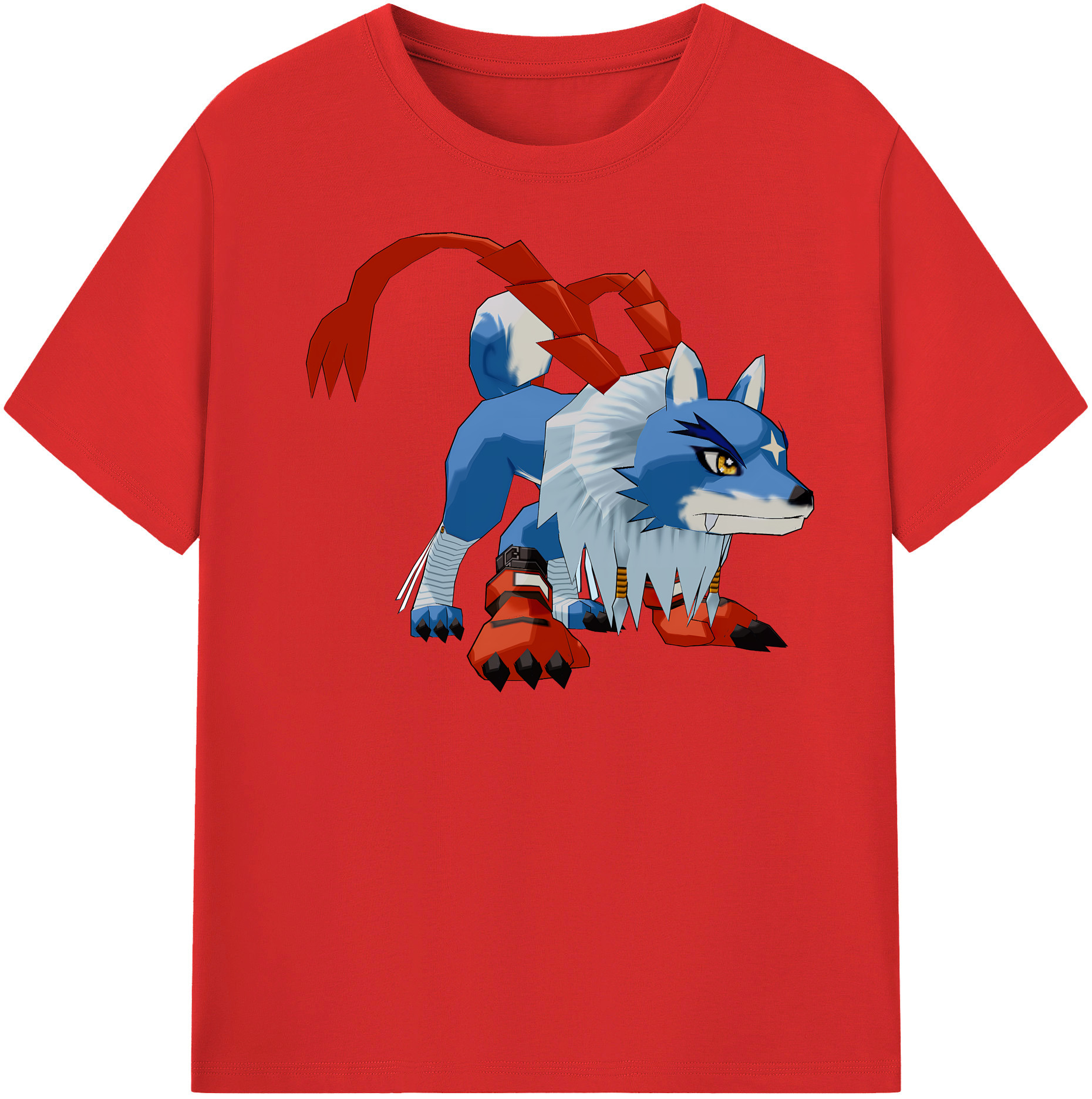 （画像用） Digimon デジタルモンスター/デジモン 綿100％半袖Tシャツ（フロントプリント）