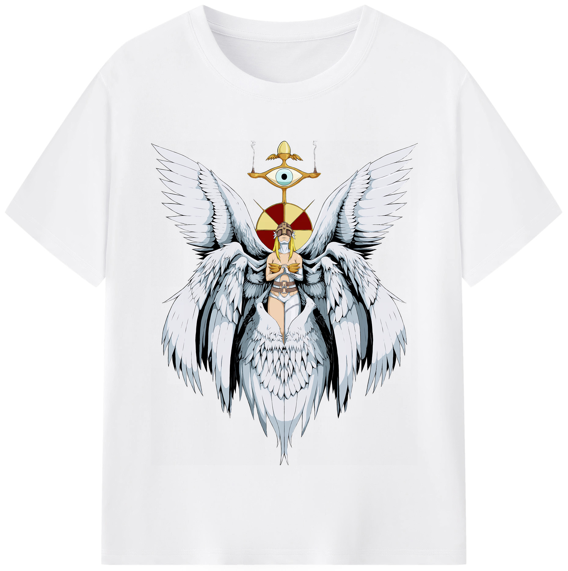（画像用） Digimon デジタルモンスター/デジモン 綿100％半袖Tシャツ（フロントプリント）