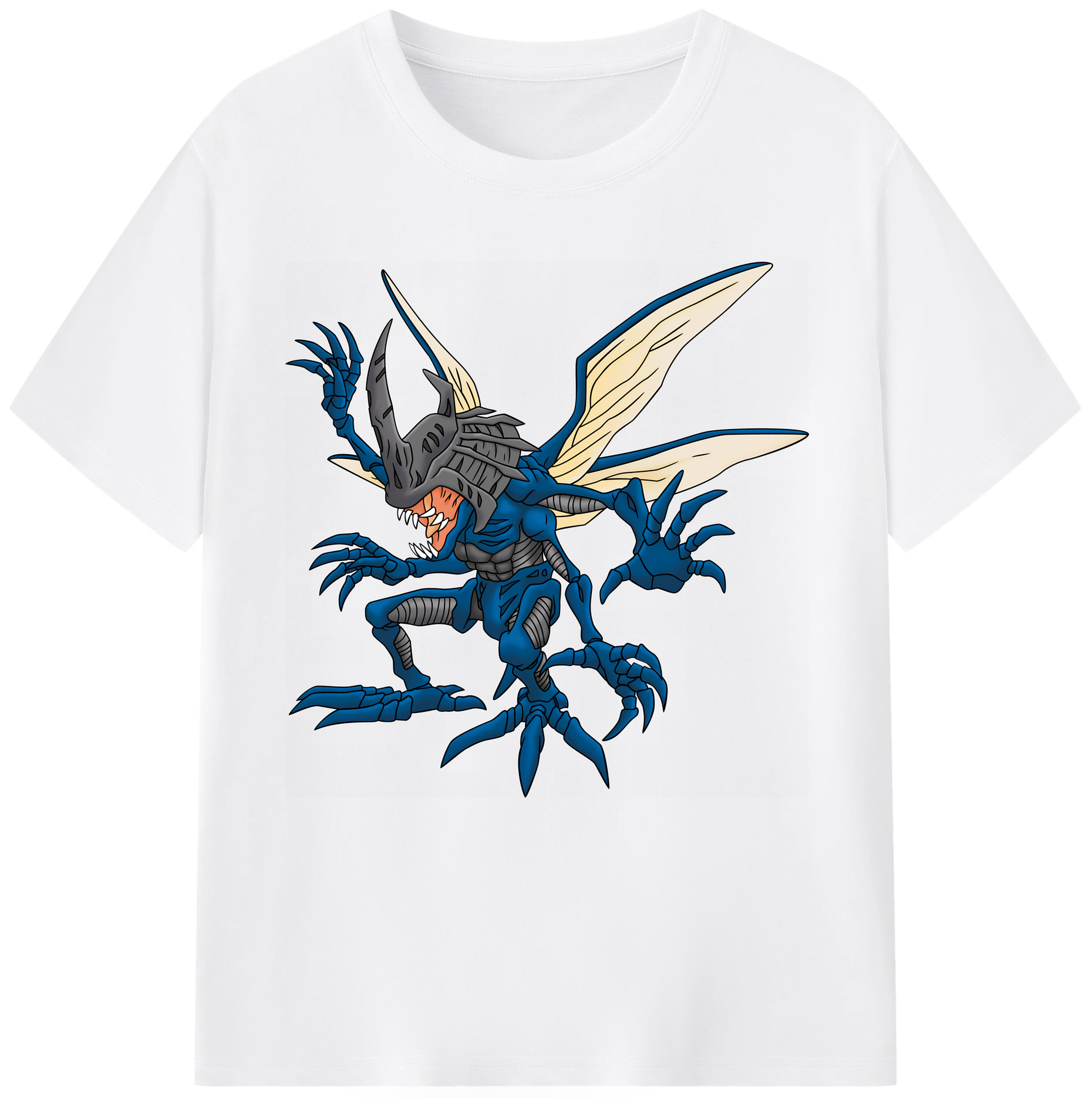 （画像用） Digimon デジタルモンスター/デジモン 綿100％半袖Tシャツ（フロントプリント）