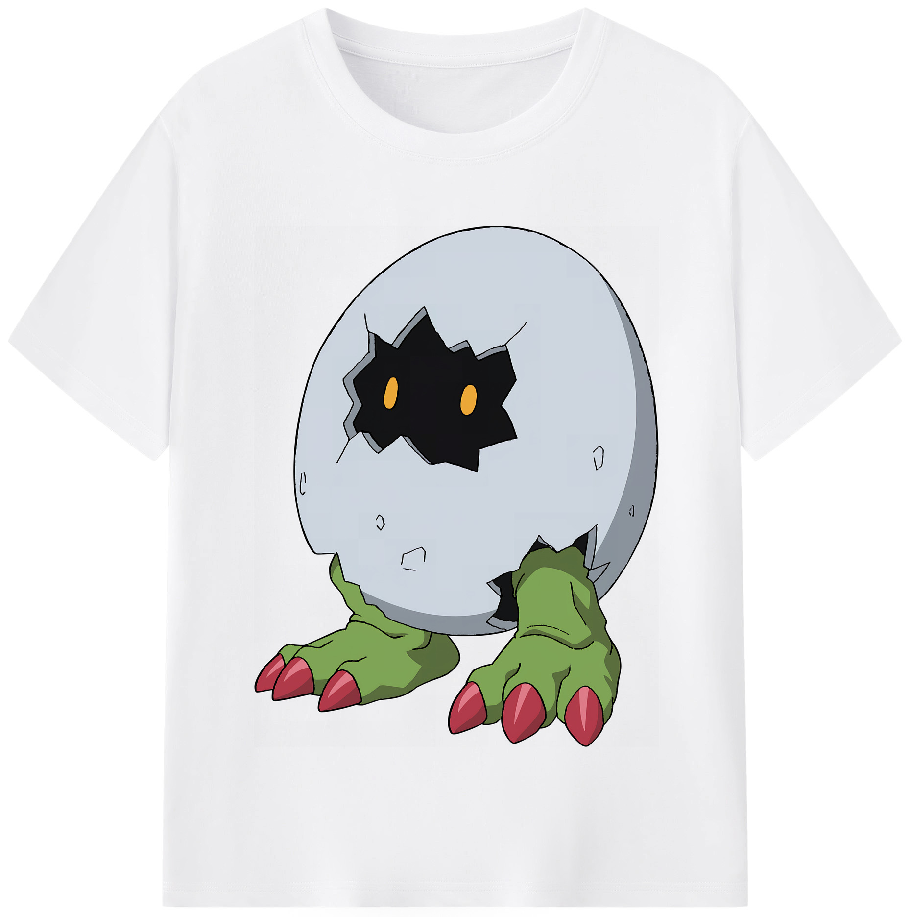 （画像用） Digimon デジタルモンスター/デジモン 綿100％半袖Tシャツ（フロントプリント）