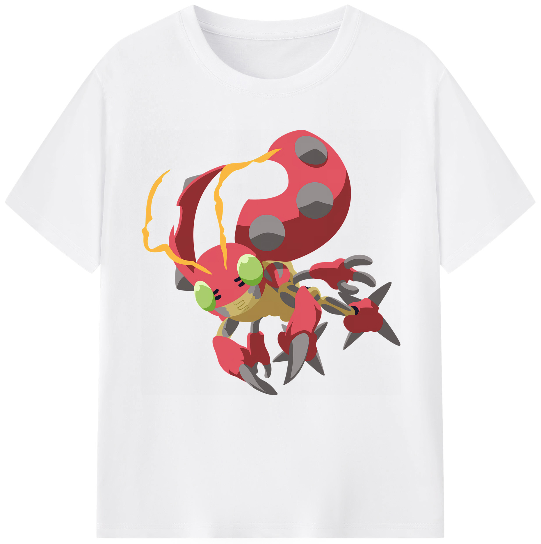 （画像用） Digimon デジタルモンスター/デジモン 綿100％半袖Tシャツ（フロントプリント）