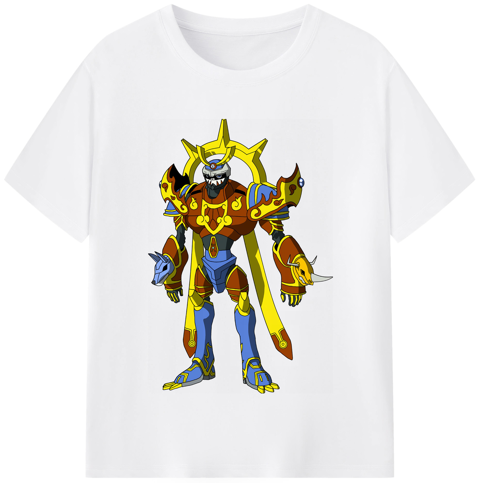 （画像用） Digimon デジタルモンスター/デジモン 綿100％半袖Tシャツ（フロントプリント）